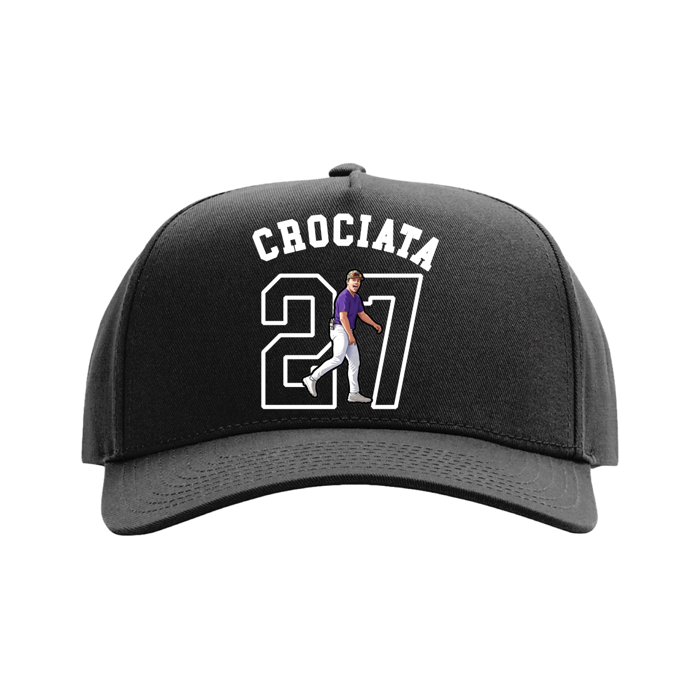 Full Fabric Five-Panel Champ Cap
