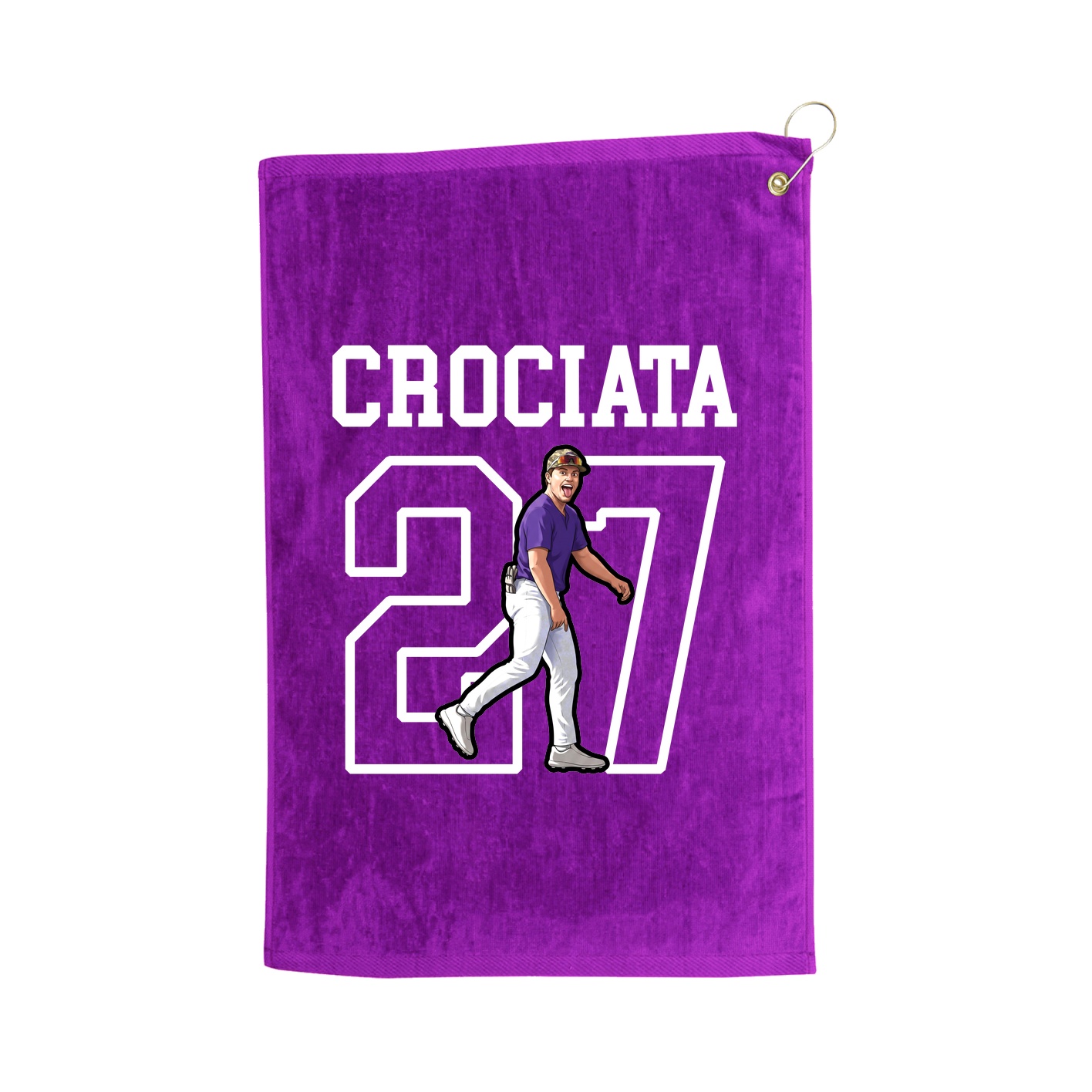 Golf Towel — Shirsey in Purple