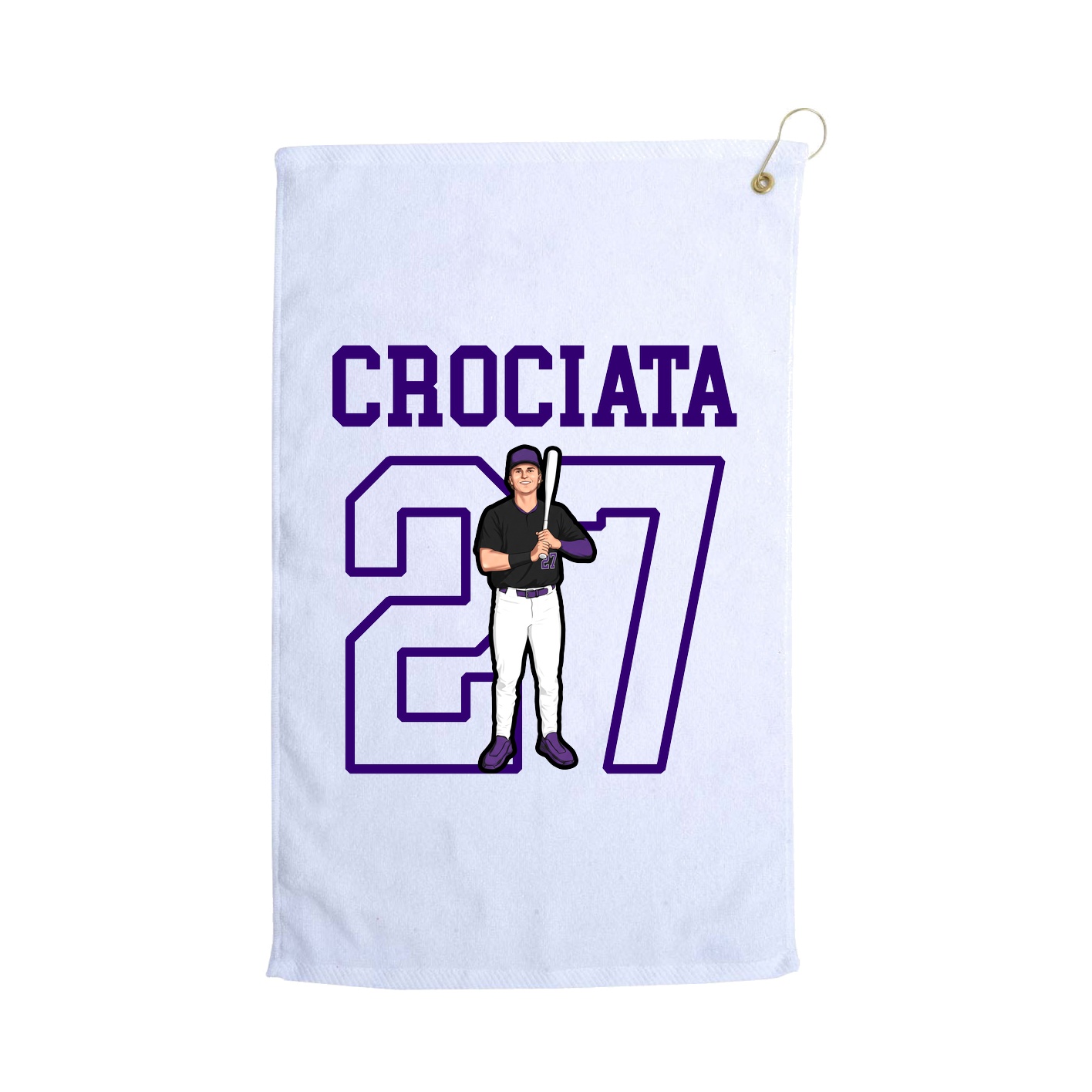 Golf Towel — Shirsey in White