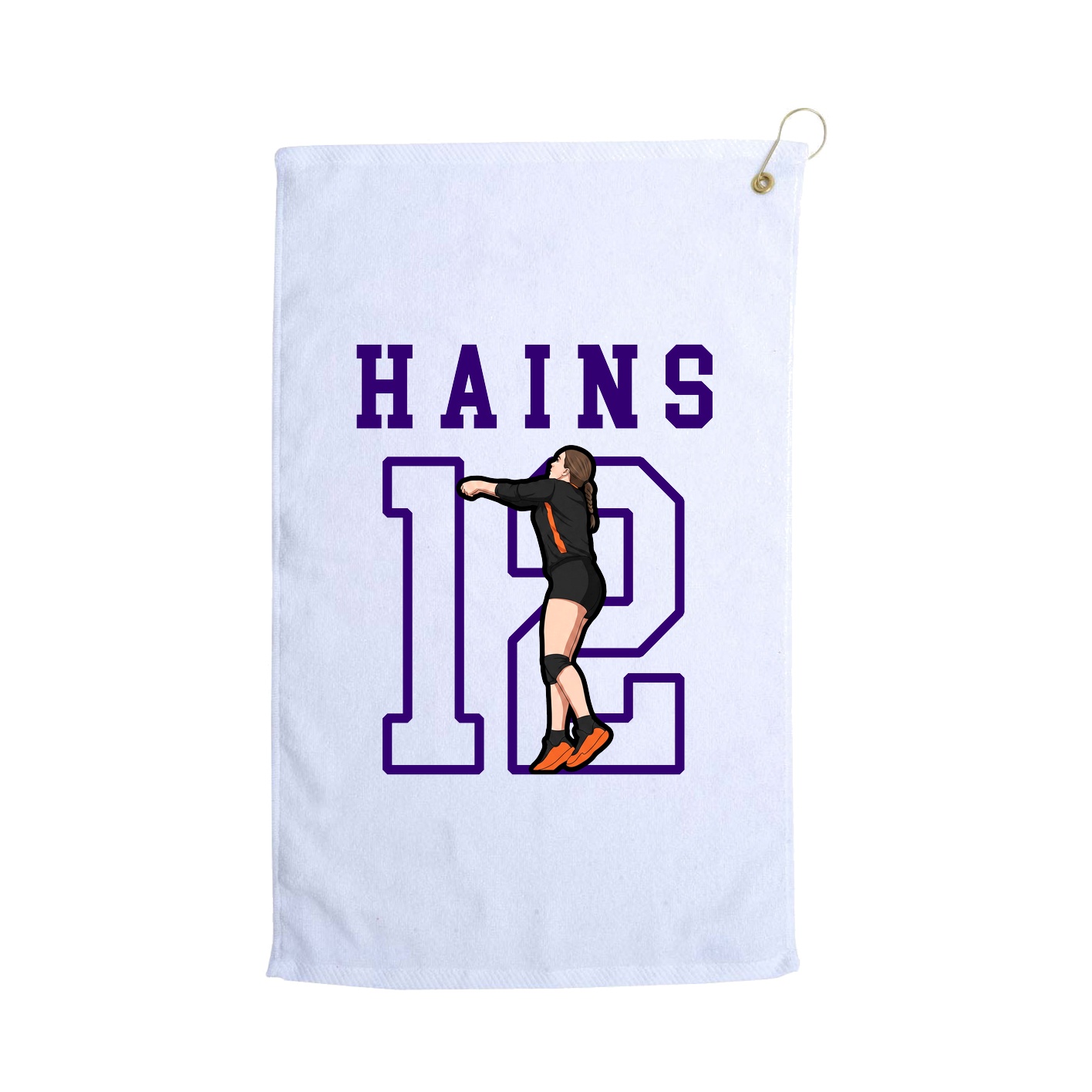 Golf Towel — Shirsey in White