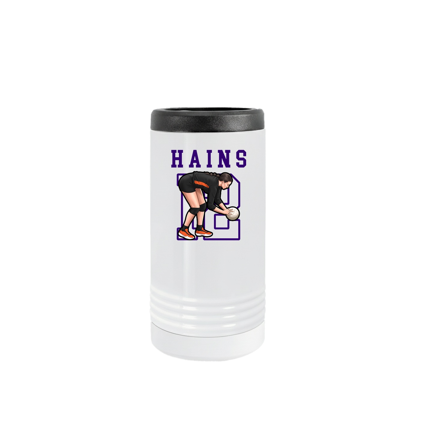 Slim Beverage Holder — Shirsey in White