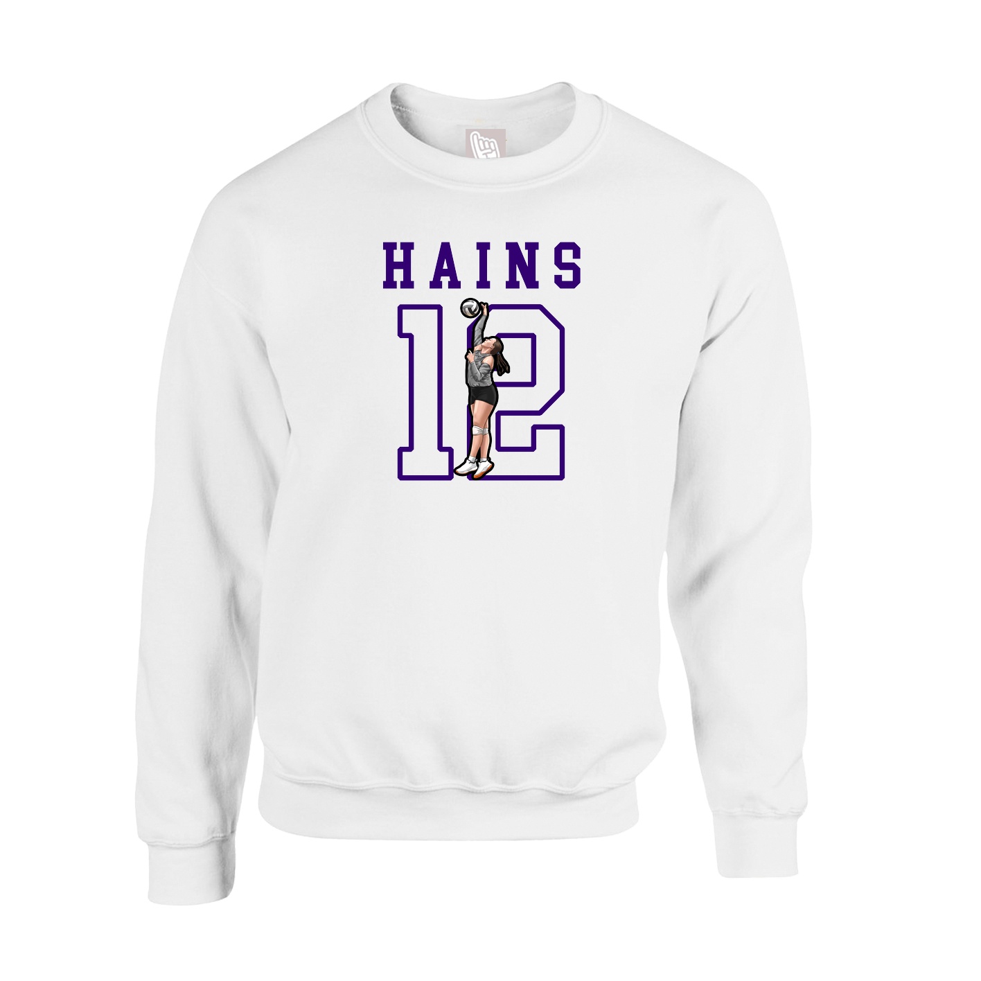 Fleece Crew — Shirsey in White