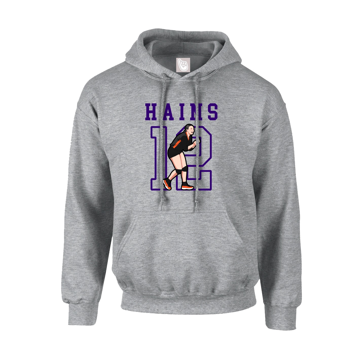 Hoodie — Shirsey in Grey