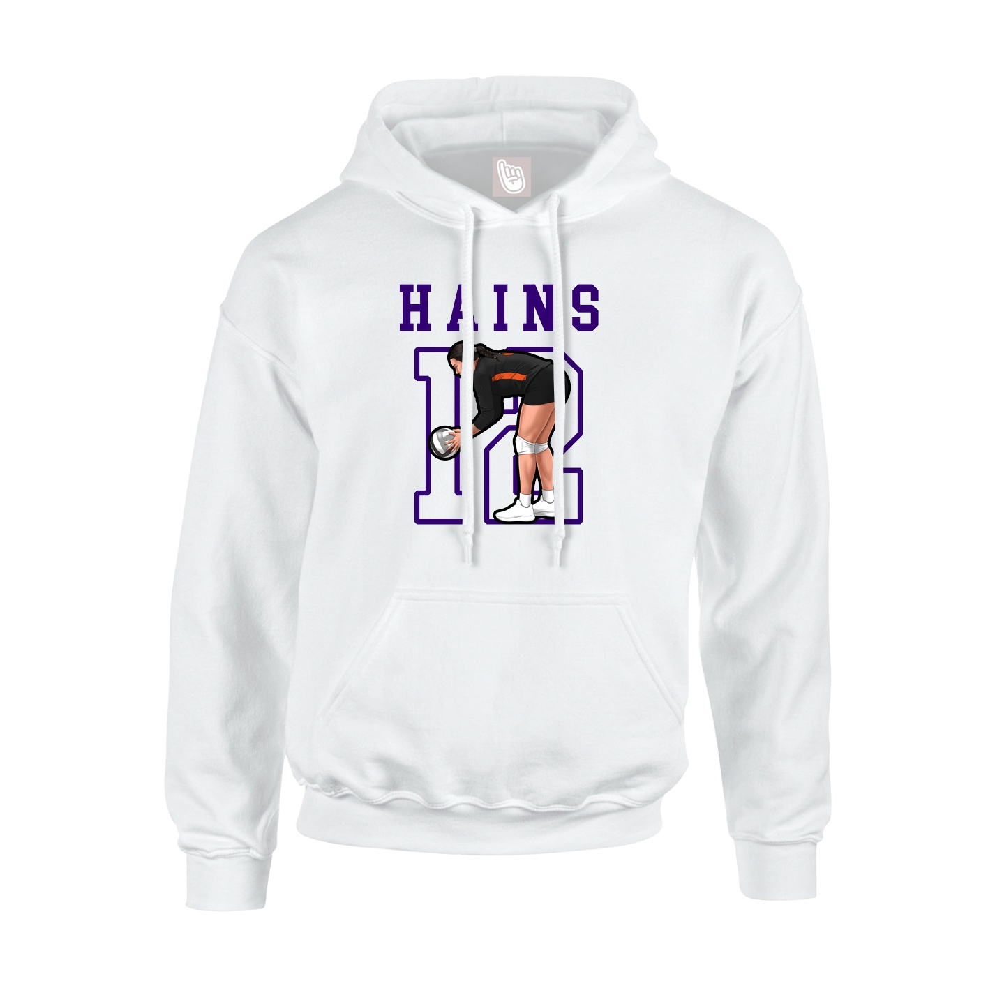 Youth Hoodie — Shirsey in White