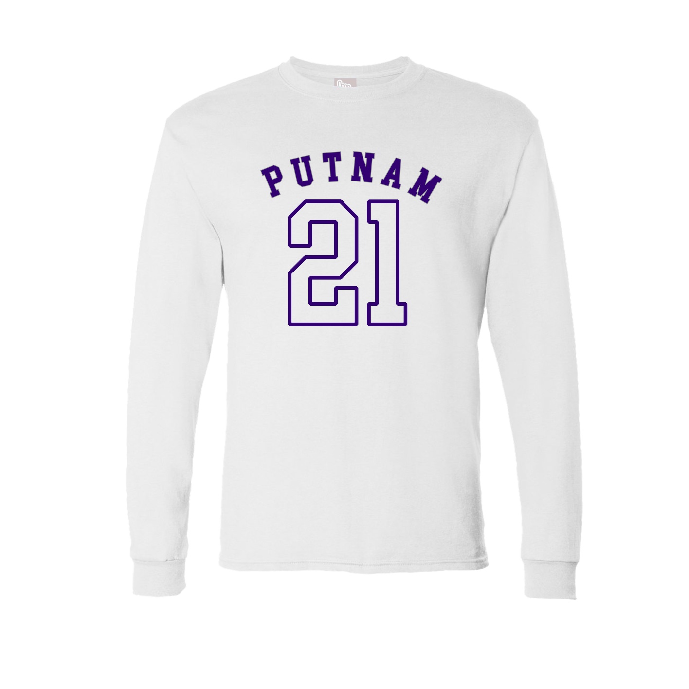 Long Sleeve Tee — Shirsey Arch in White