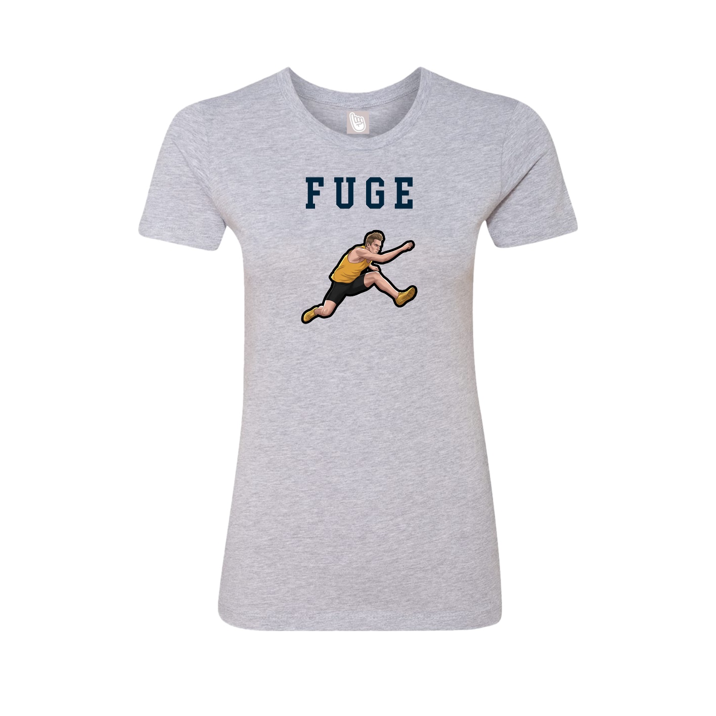 Fitted Women's Tee — Shirsey in Grey