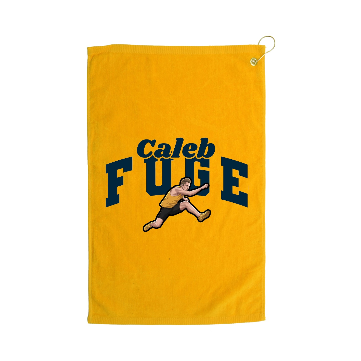 Golf Towel — Signature Arch in Gold
