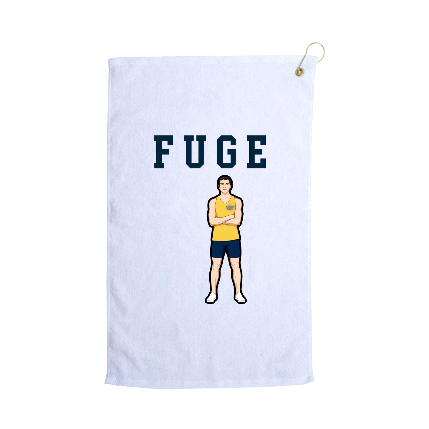 Golf Towel — Shirsey in White