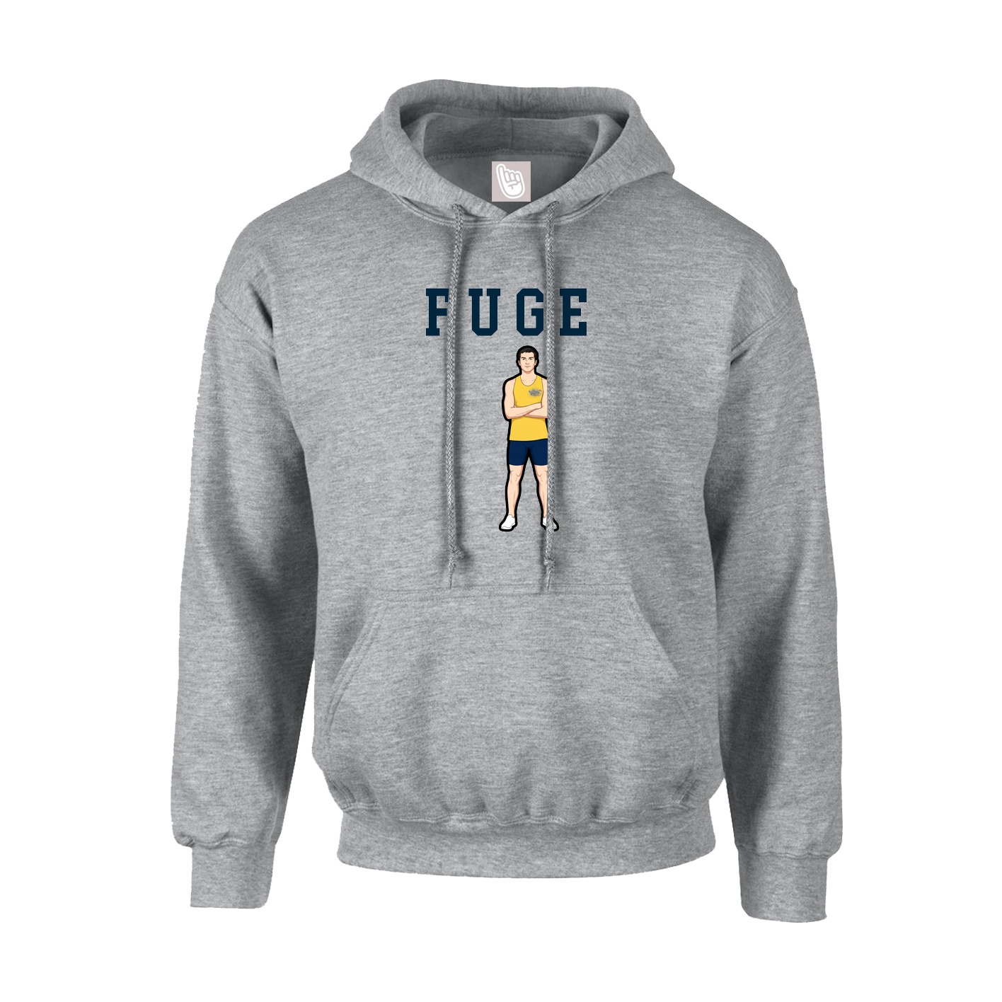 Hoodie — Shirsey in Grey