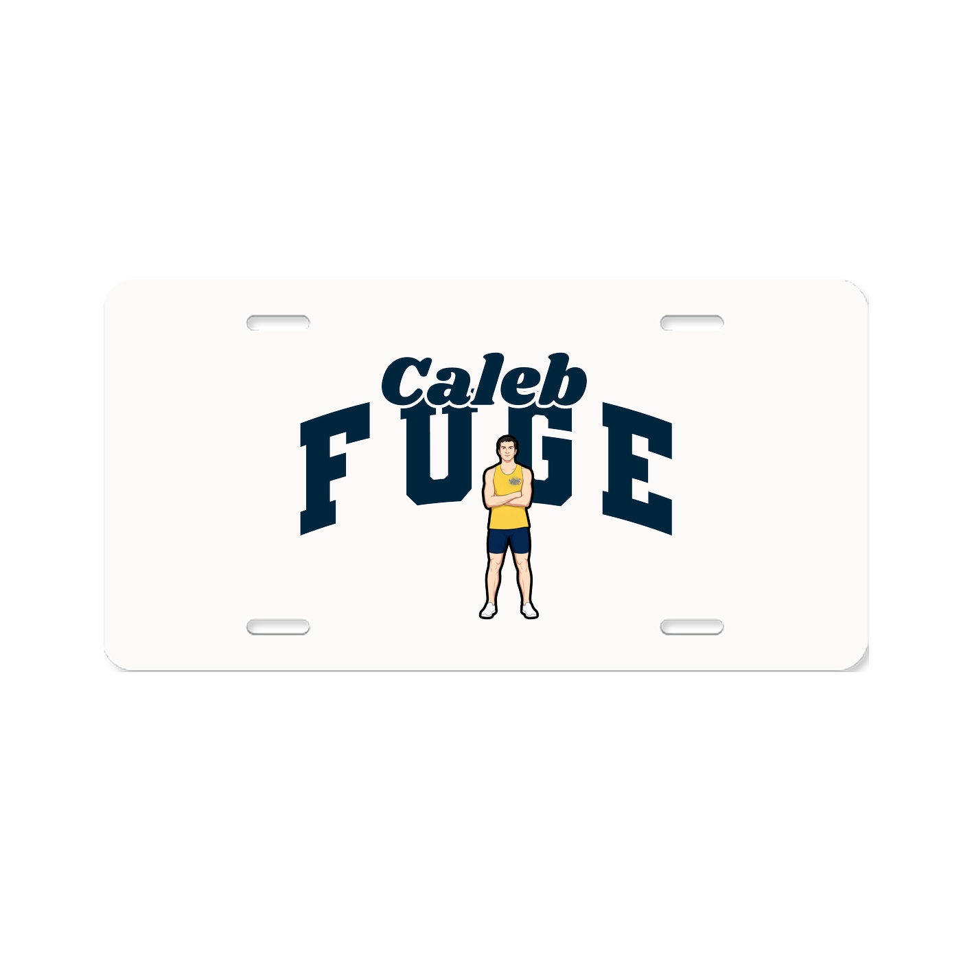 License Plate — Signature Arch in Classic