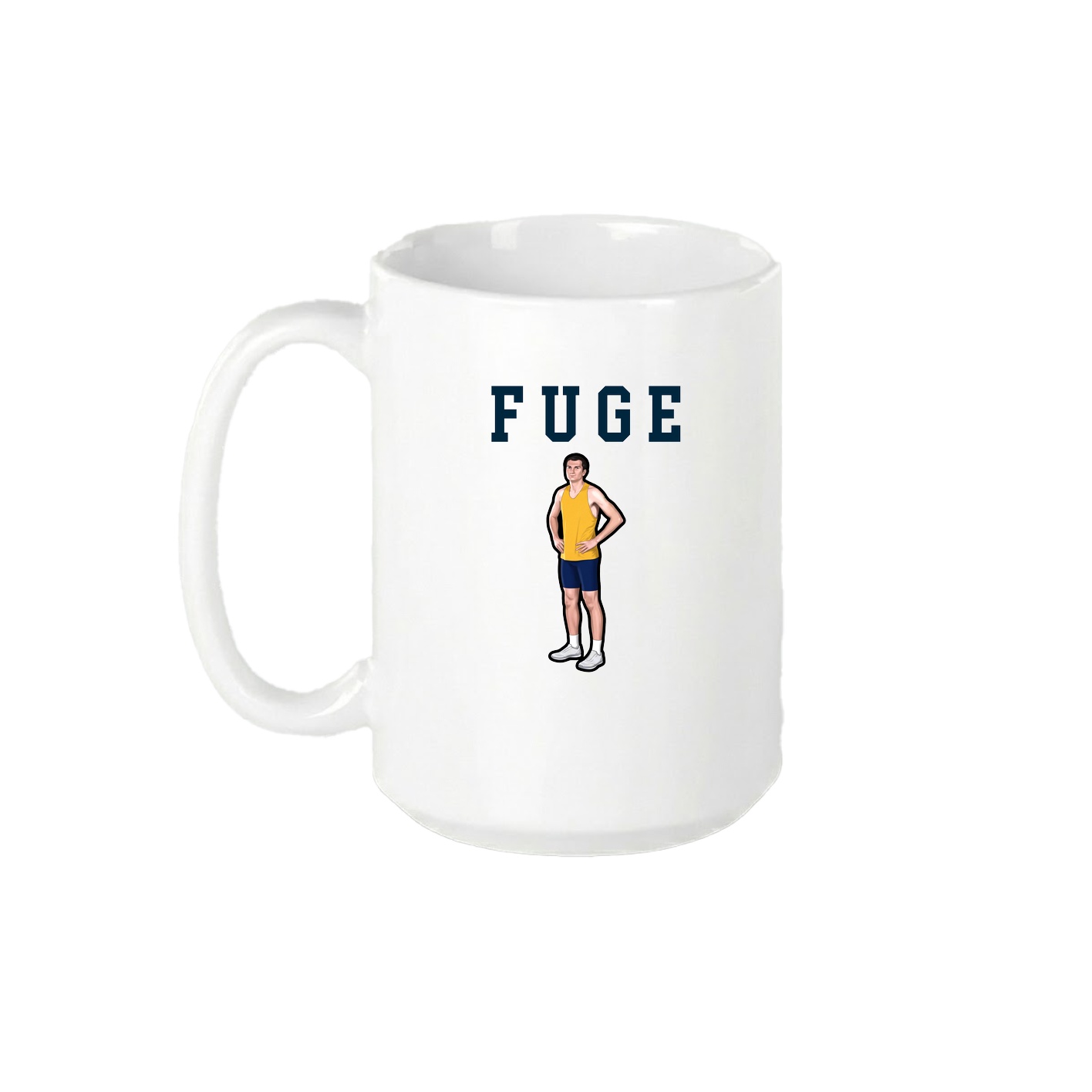 15oz Coffee Mug — Shirsey in White