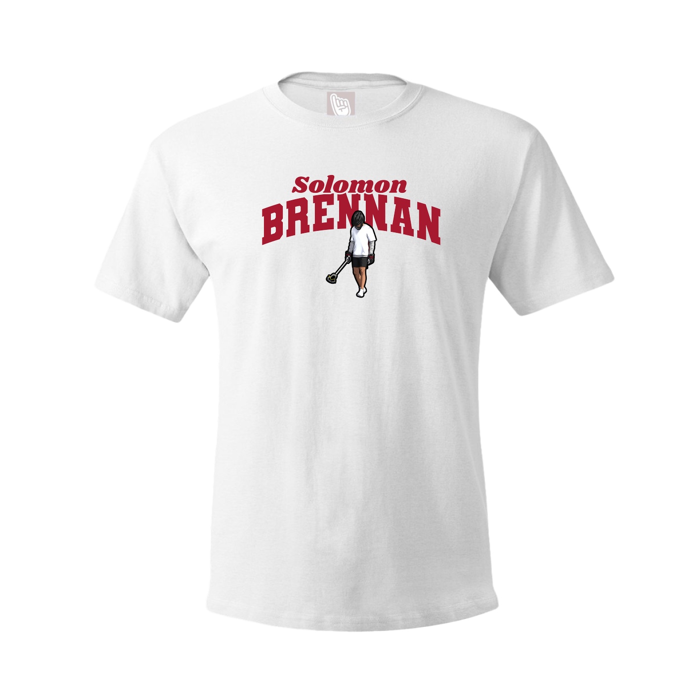 Youth Tee — Signature Arch in White