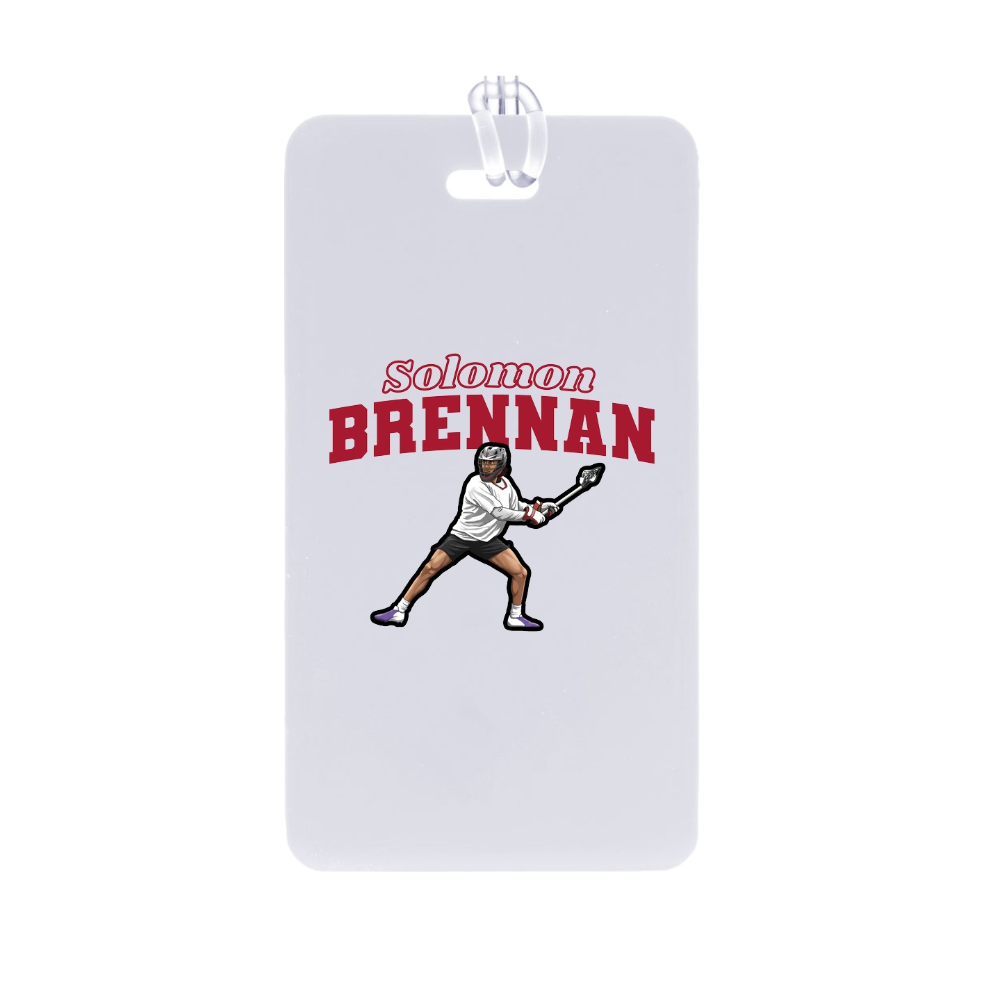 Bag Tag — Name Arch in Classic