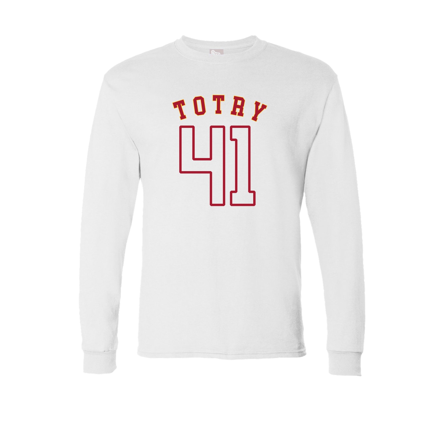 Long Sleeve Tee — Shirsey Arch in White