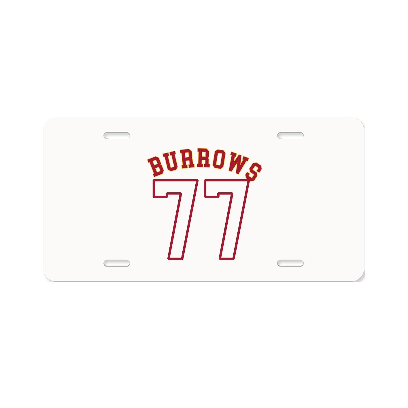 License Plate — Shirsey Arch in Classic