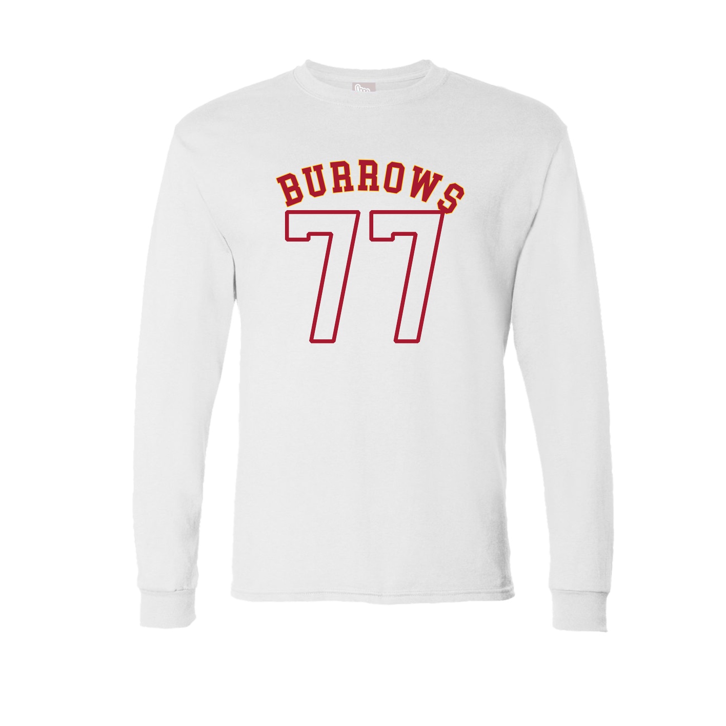 Long Sleeve Tee — Shirsey Arch in White