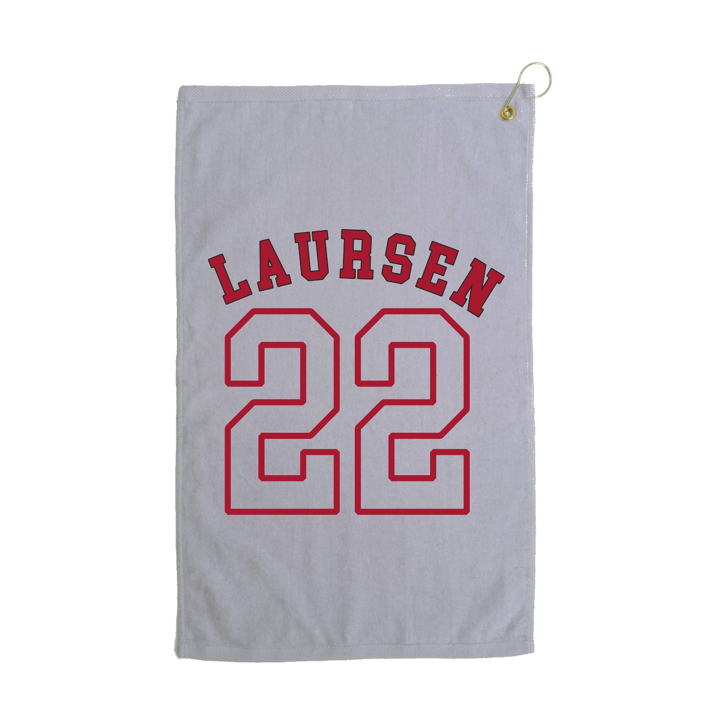 Golf Towel — Shirsey Arch in Grey