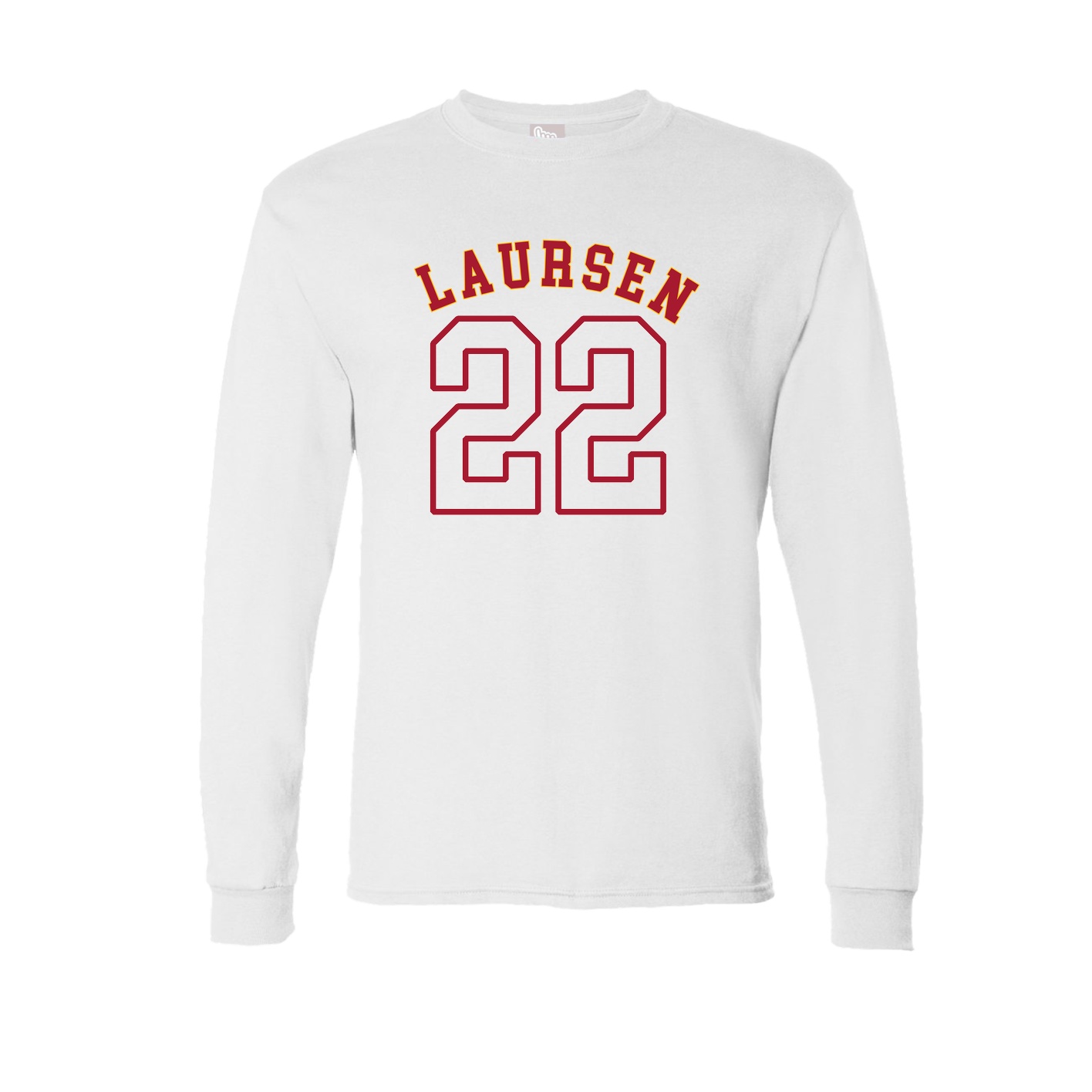 Long Sleeve Tee — Shirsey Arch in White
