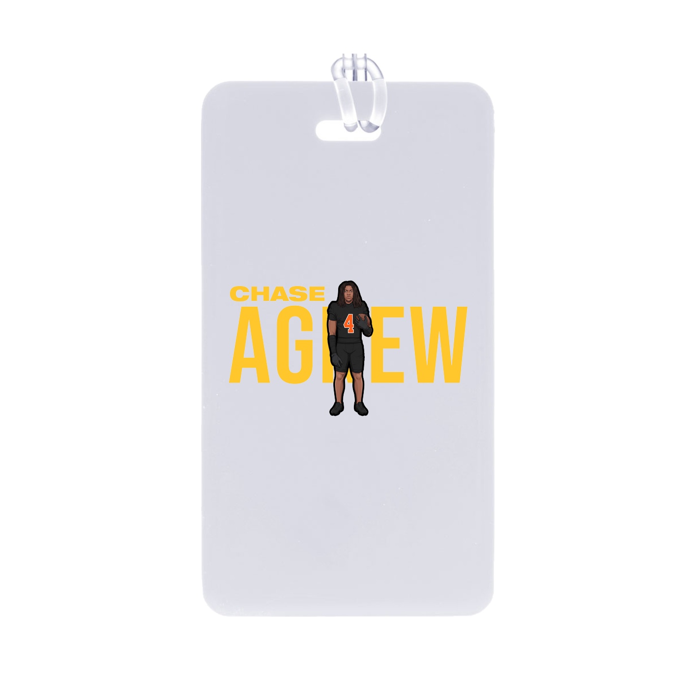 Bag Tag — Player Name in Classic