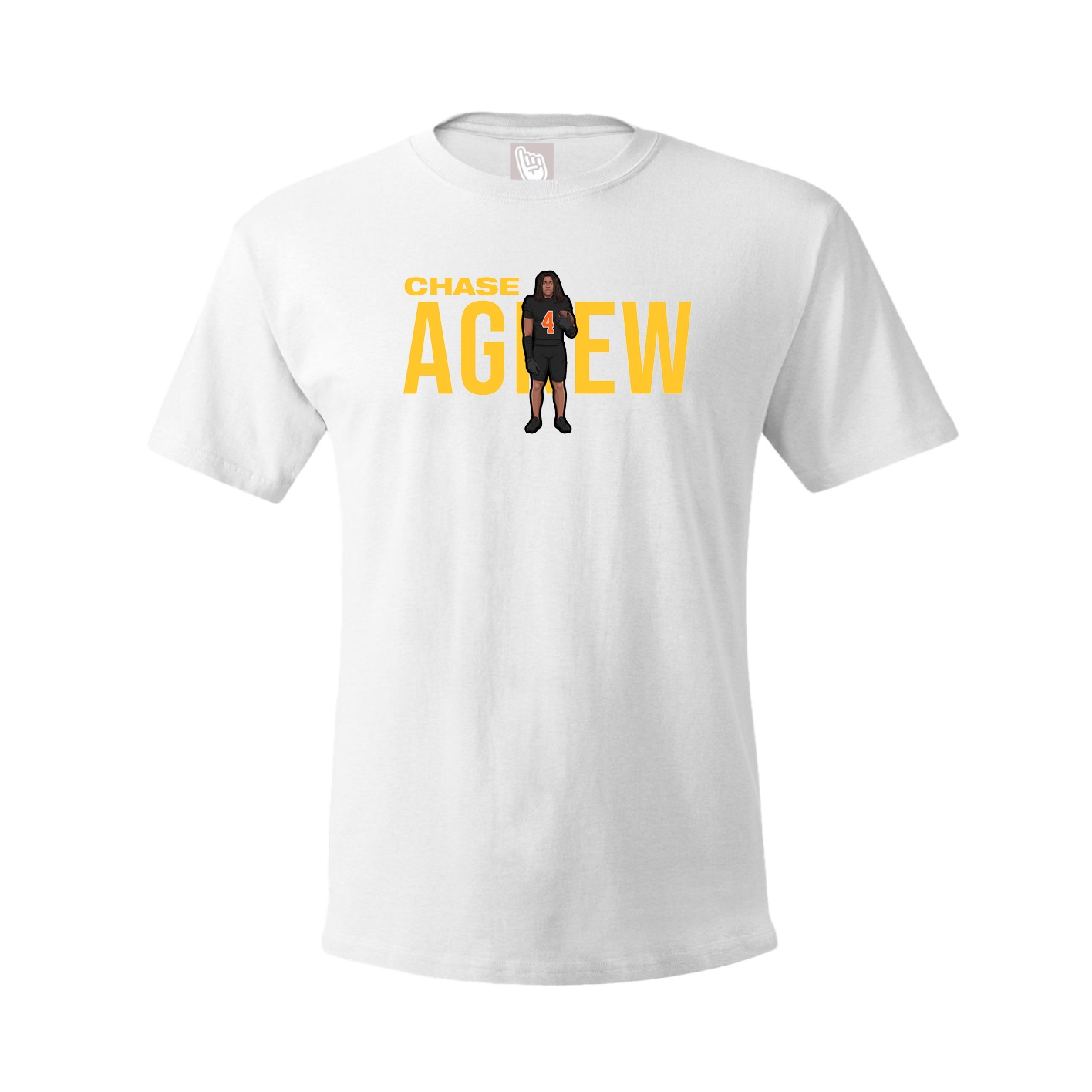 Youth Tee — Player Name in White