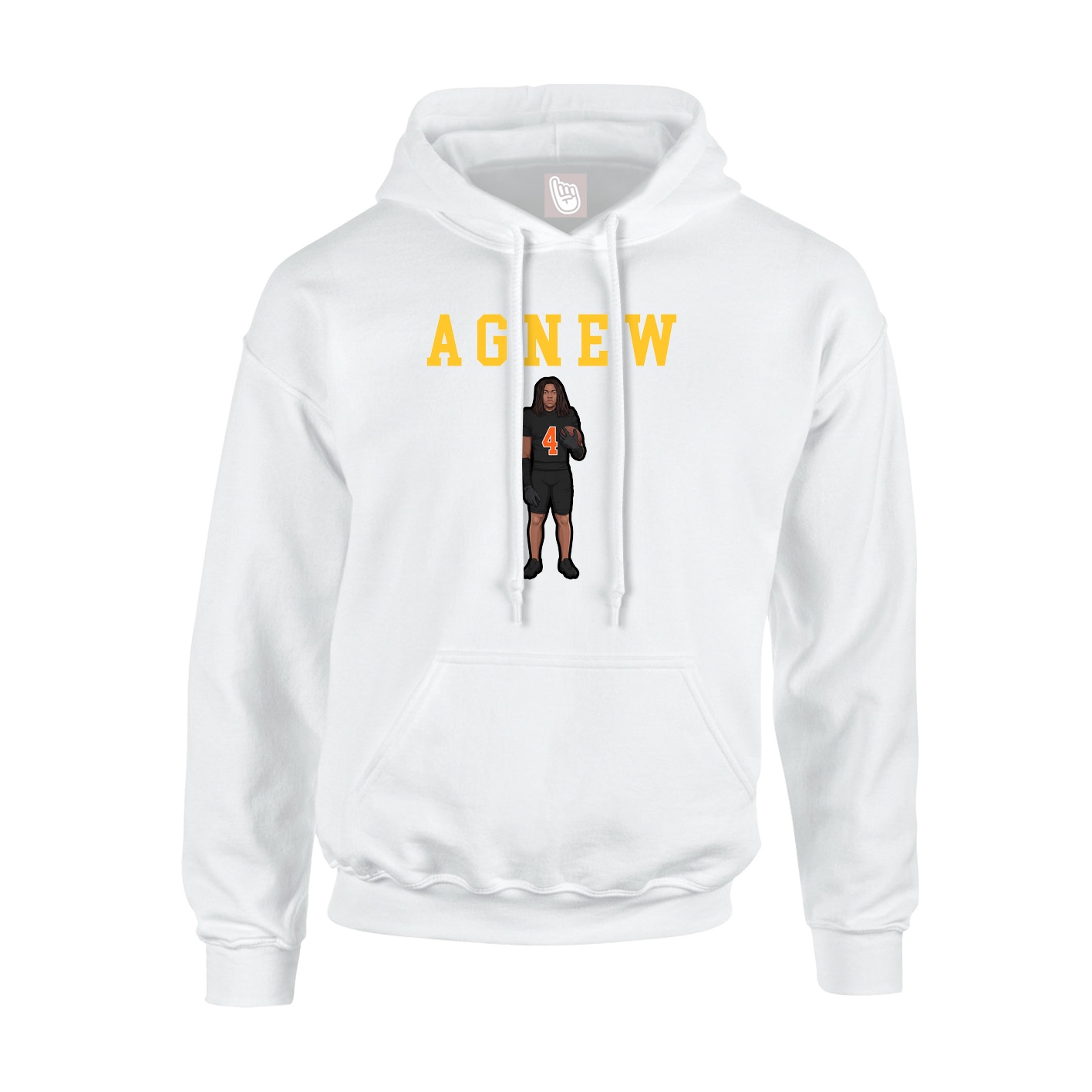 Youth Hoodie — Shirsey in White
