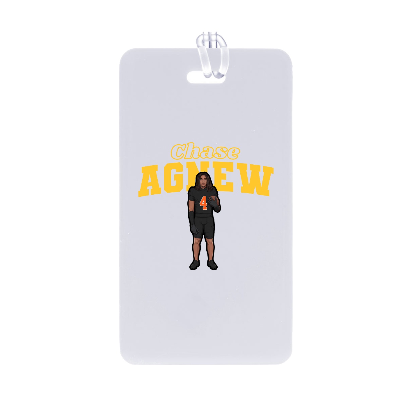 Bag Tag — Name Arch in Classic