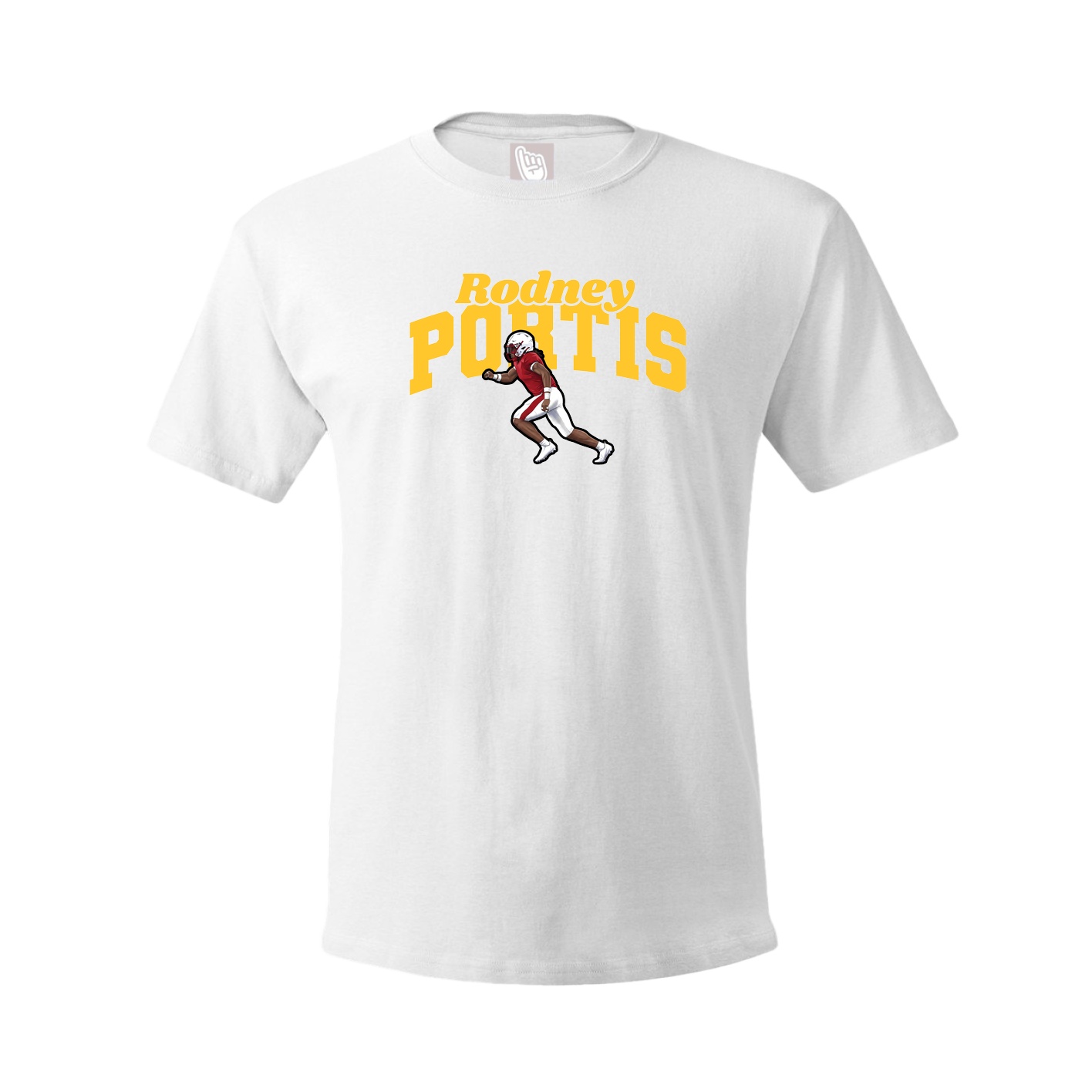 Youth Tee — Signature Arch in White