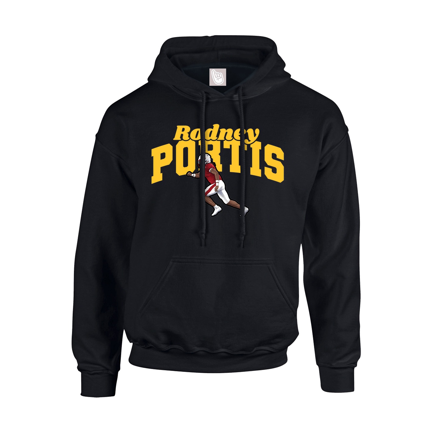 Hoodie — Signature Arch in Black