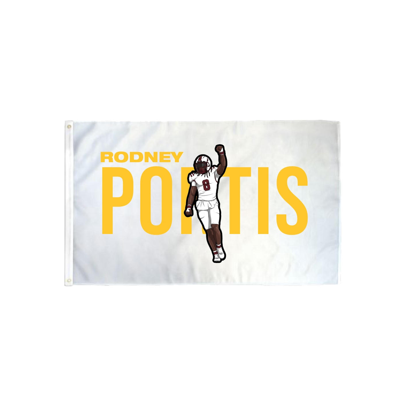 3x5 Flag — Player Name in Classic