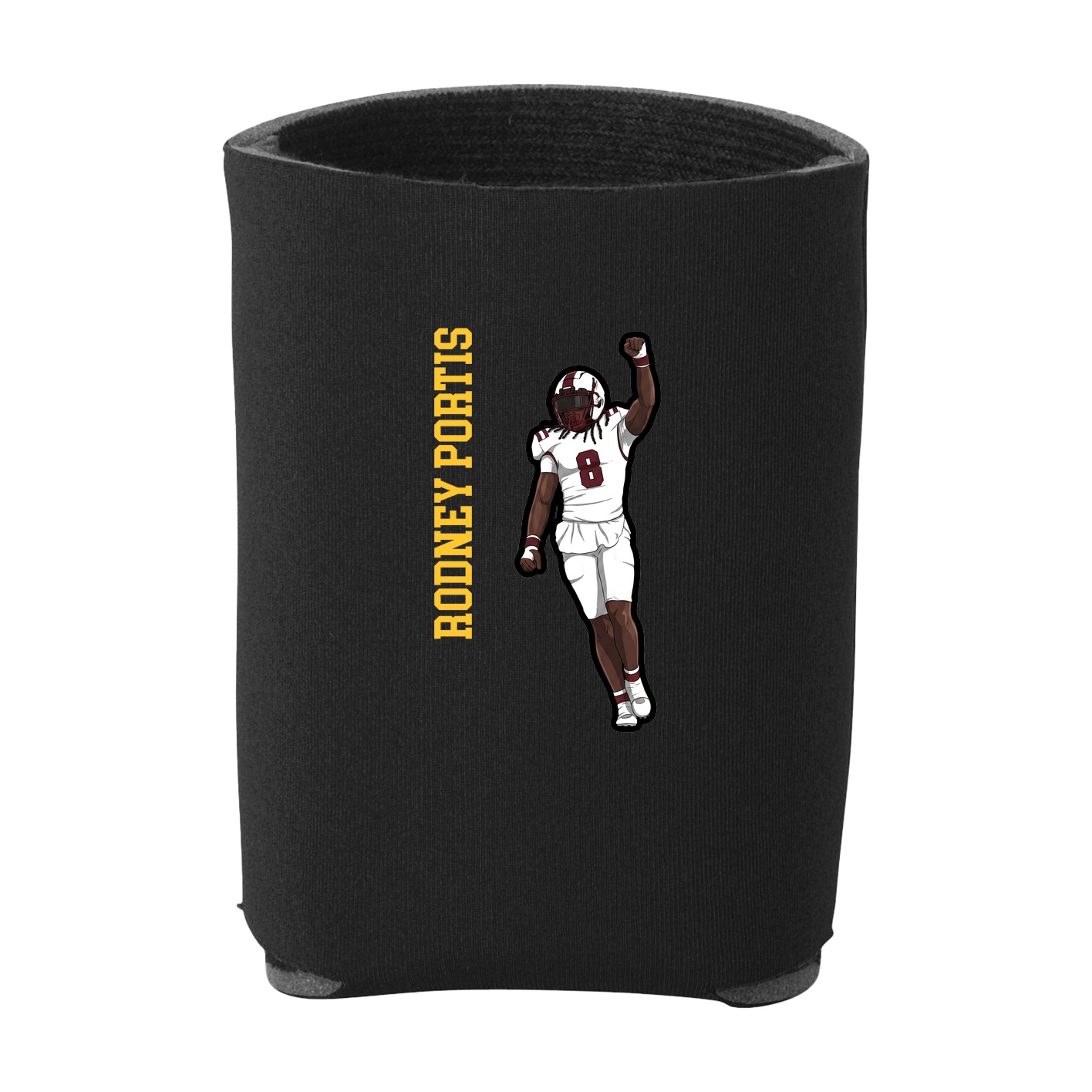 Can Holder — Name Vertical in Black
