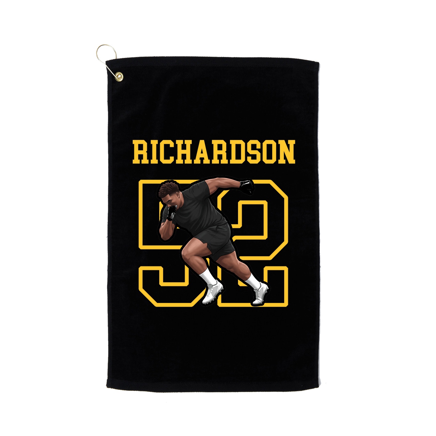 Golf Towel — Shirsey in Black