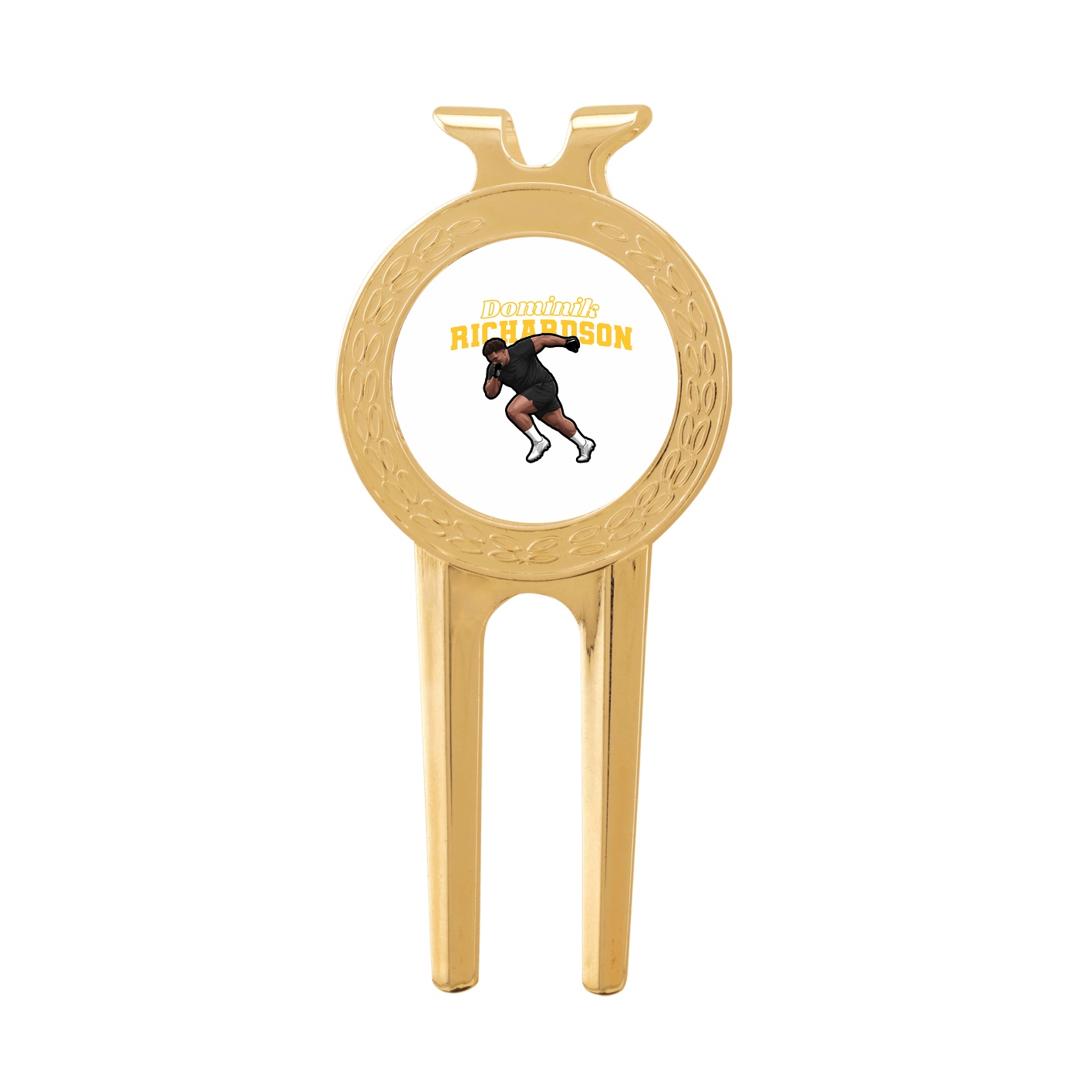 Divot Tool with Ball Marker — Name Arch in Classic