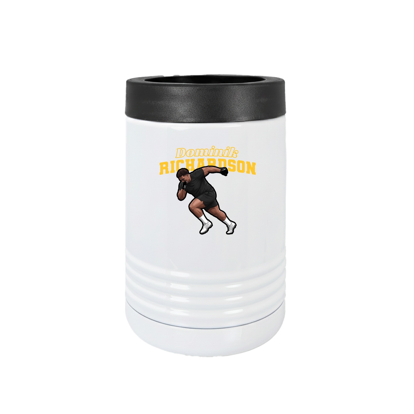 Beverage Holder — Name Arch in White