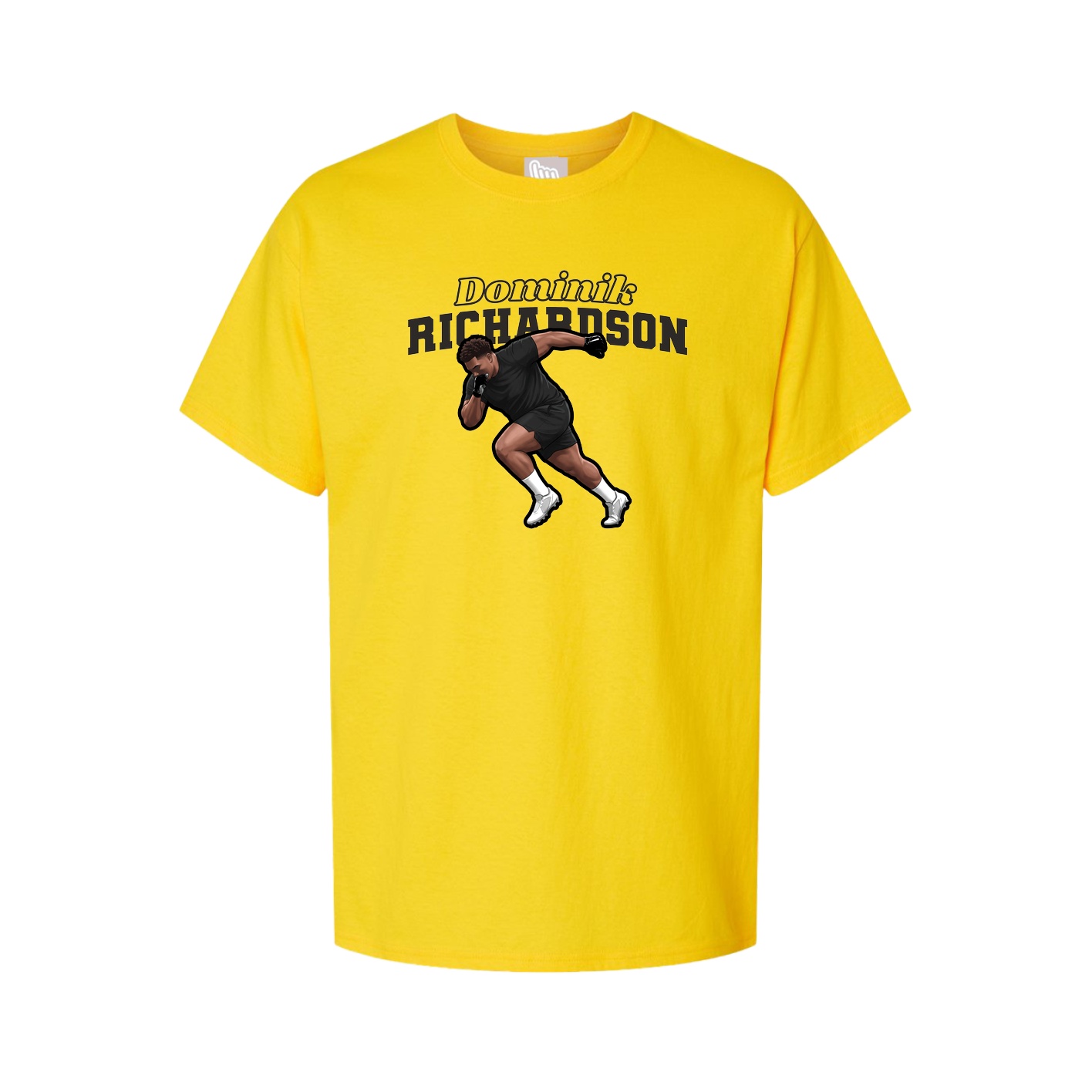 Tee — Name Arch in Gold