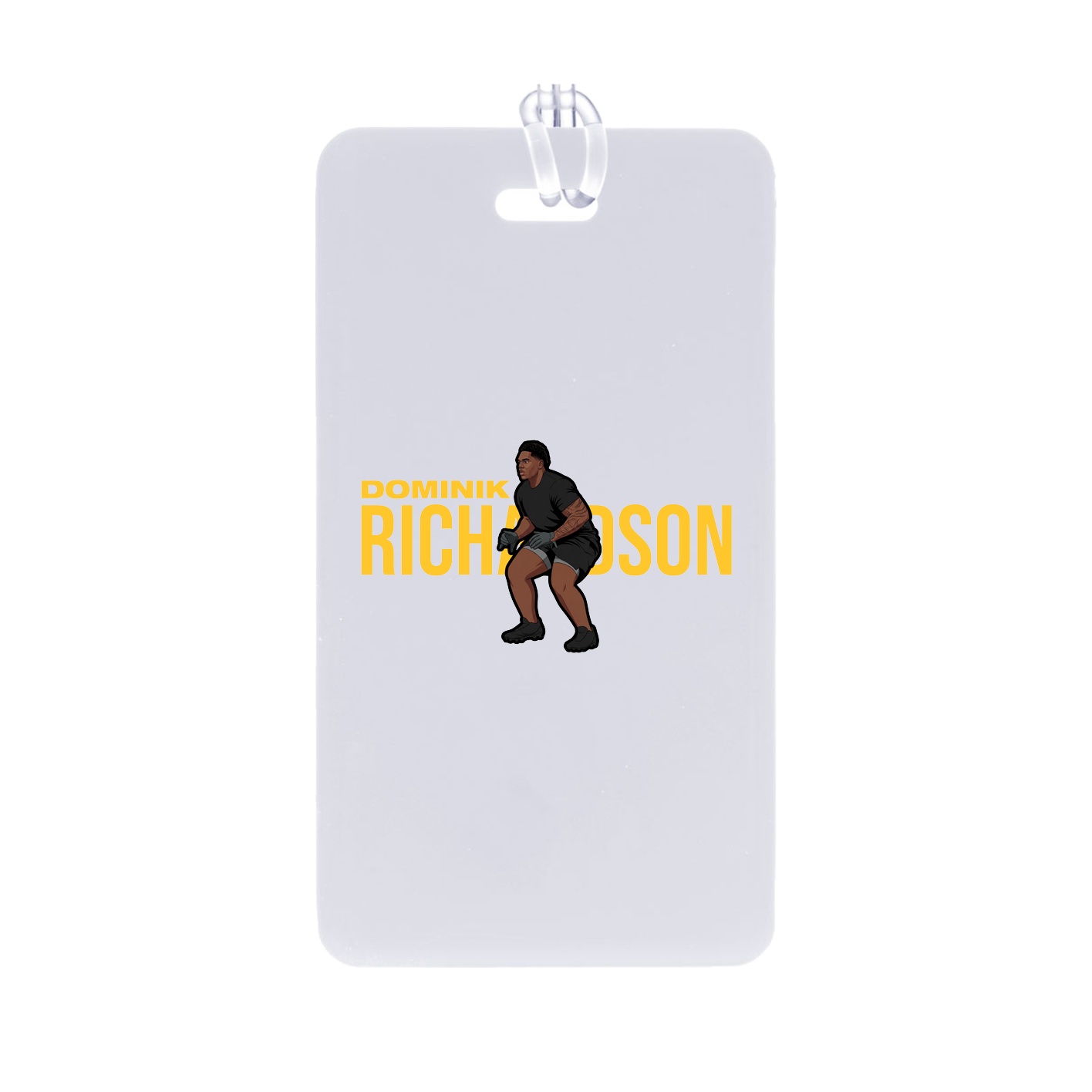 Bag Tag — Player Name in Classic