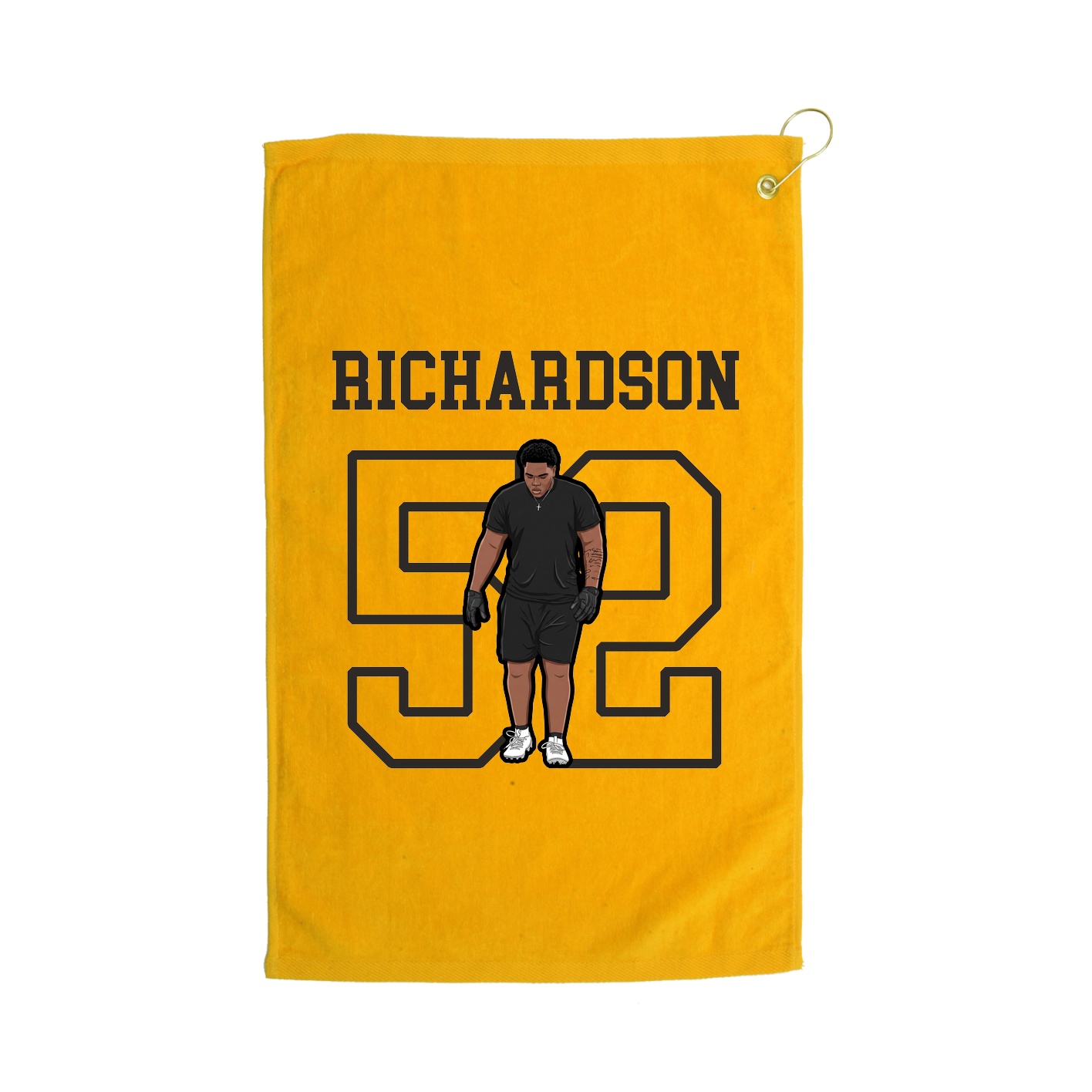 Golf Towel — Shirsey in Gold