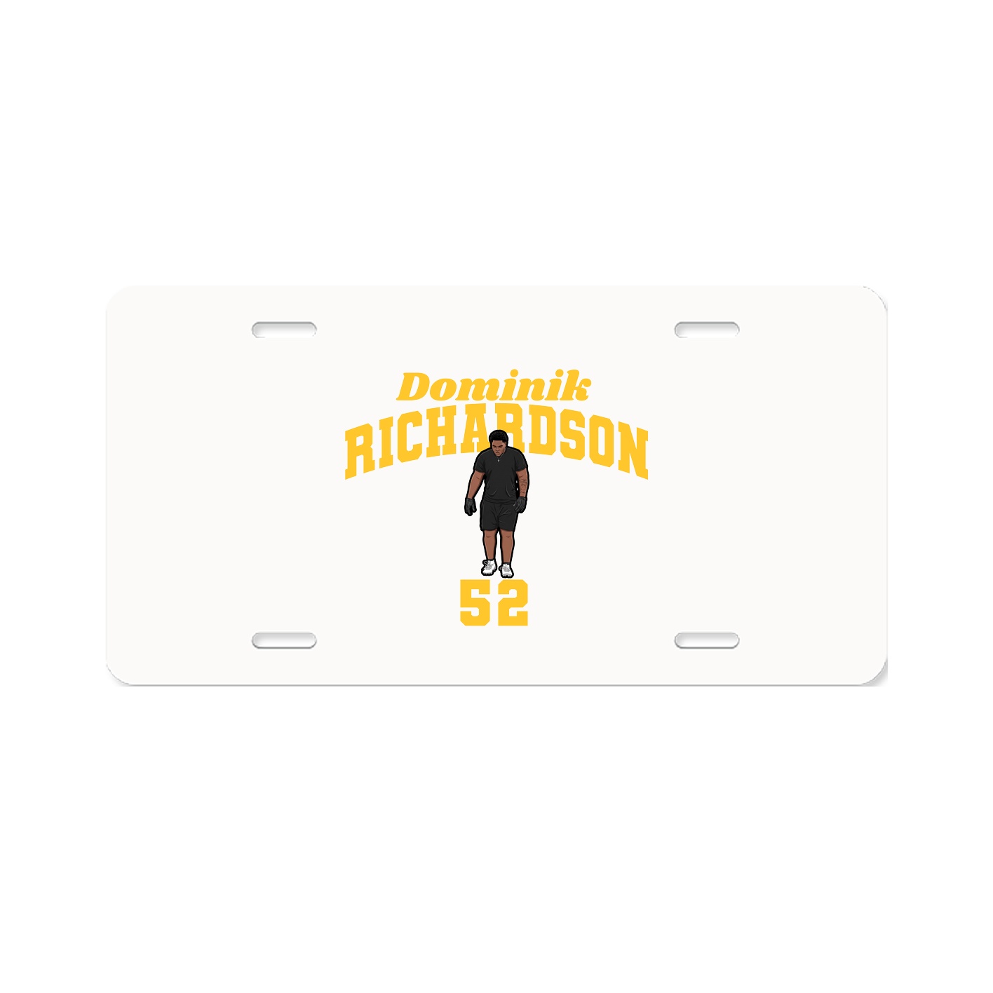 License Plate — Signature Arch in Classic