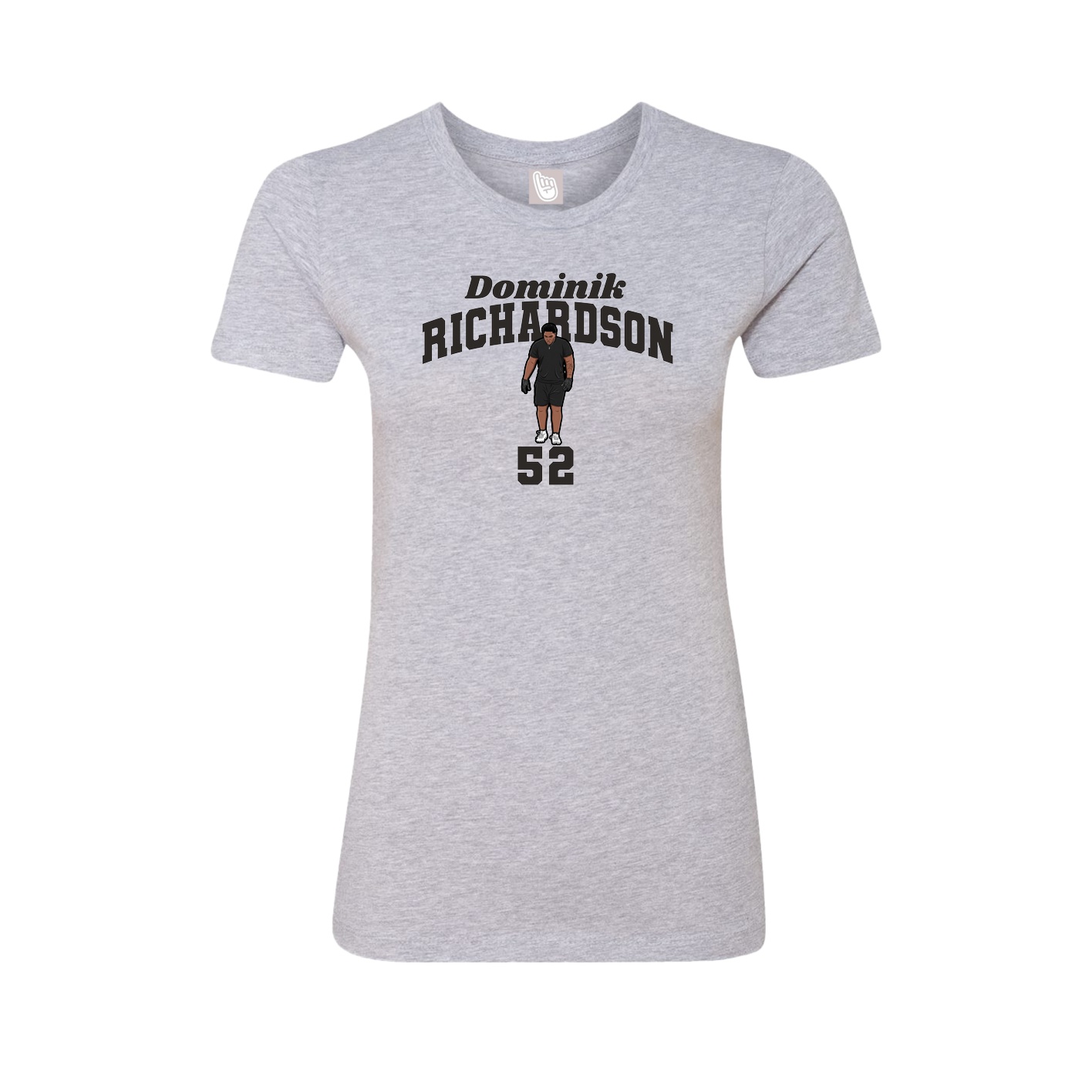 Womens Tee — Signature Arch in Grey