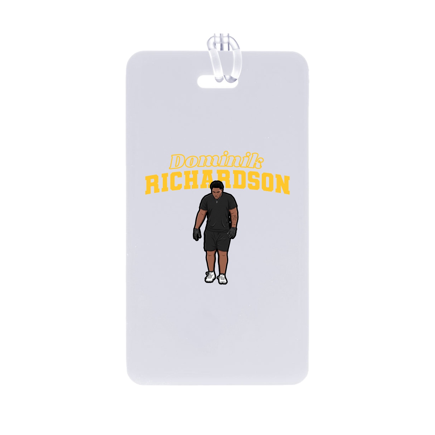 Bag Tag — Name Arch in Classic