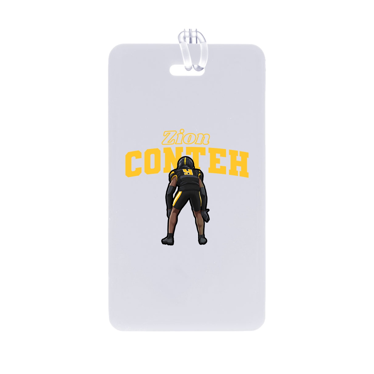 Bag Tag — Name Arch in Classic