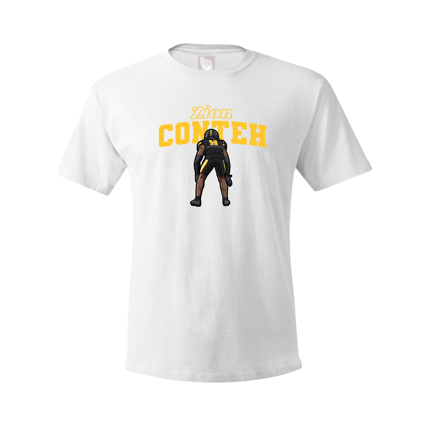 Tee — Name Arch in White