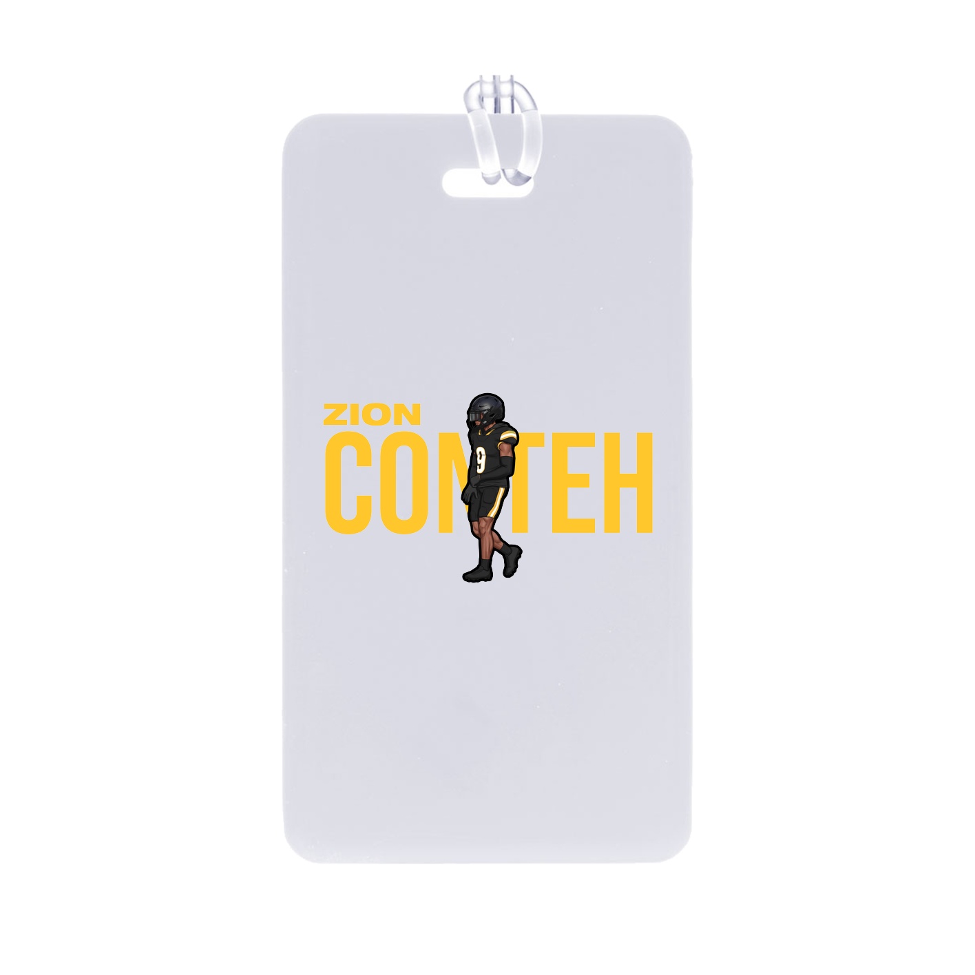 Bag Tag — Player Name in Classic