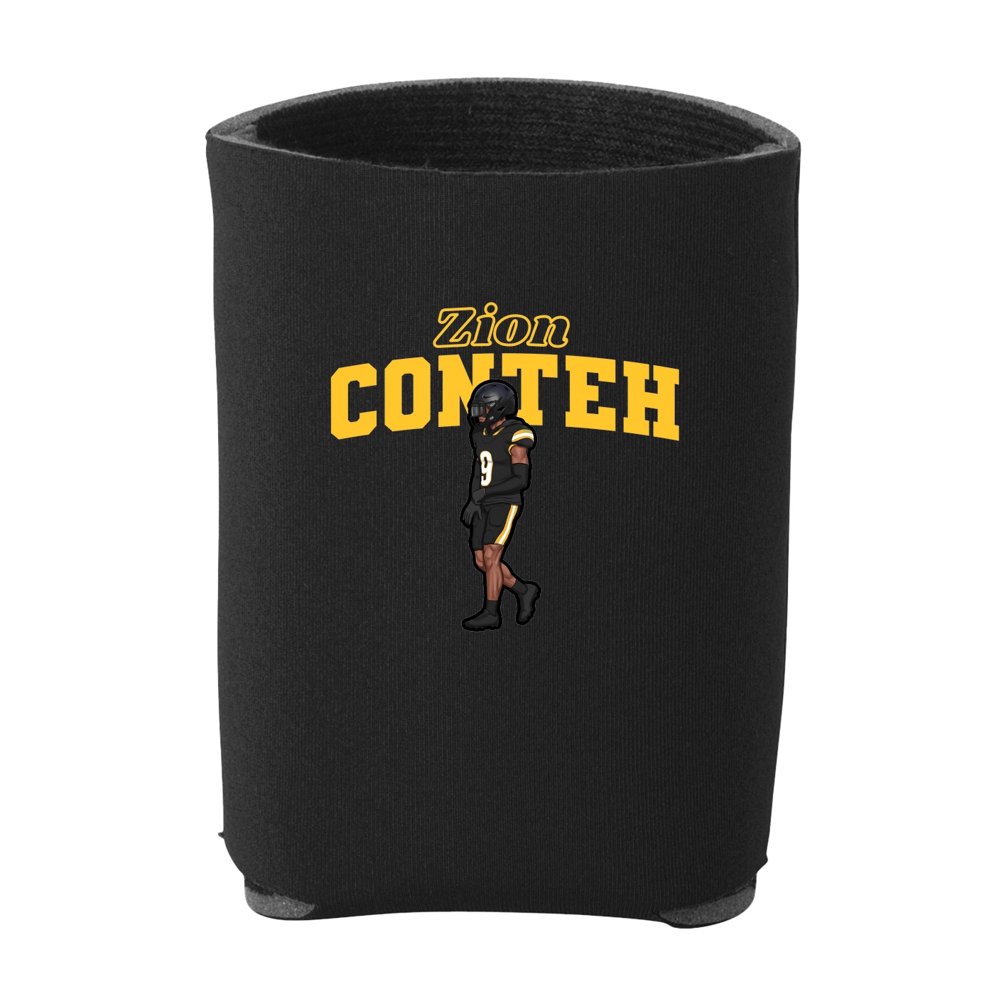 Can Holder — Name Arch in Black