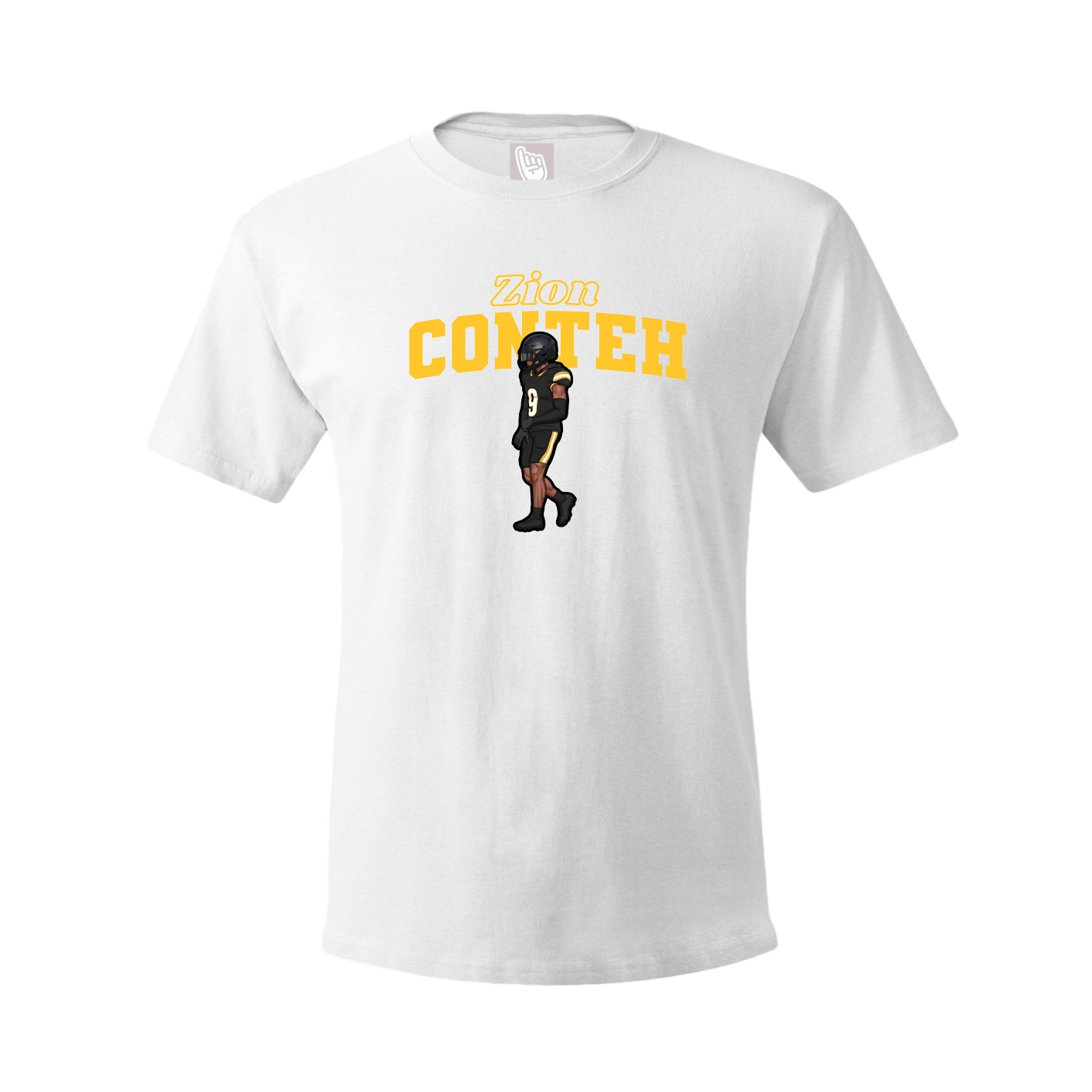Tee — Name Arch in White