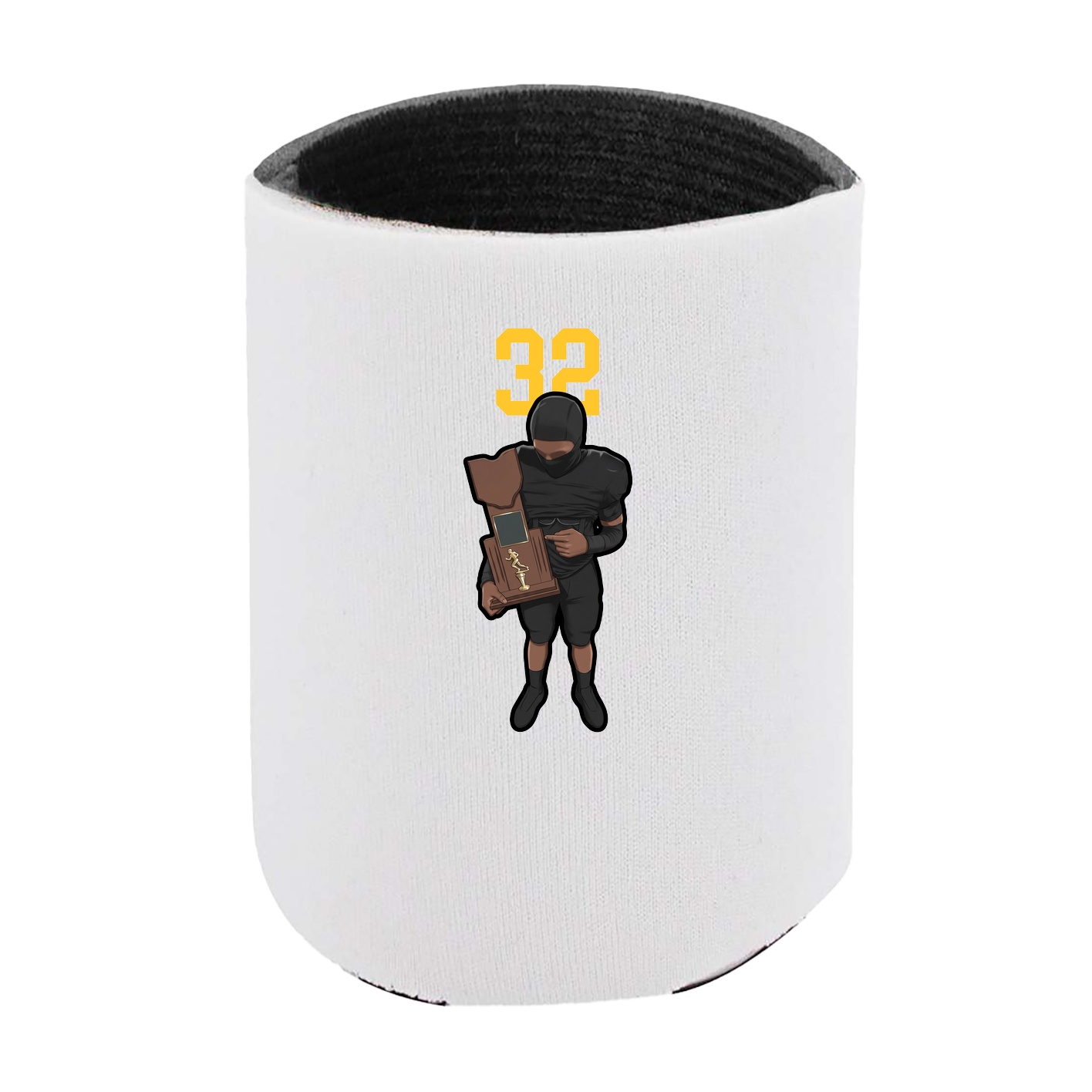 Can Holder — Number Top in White