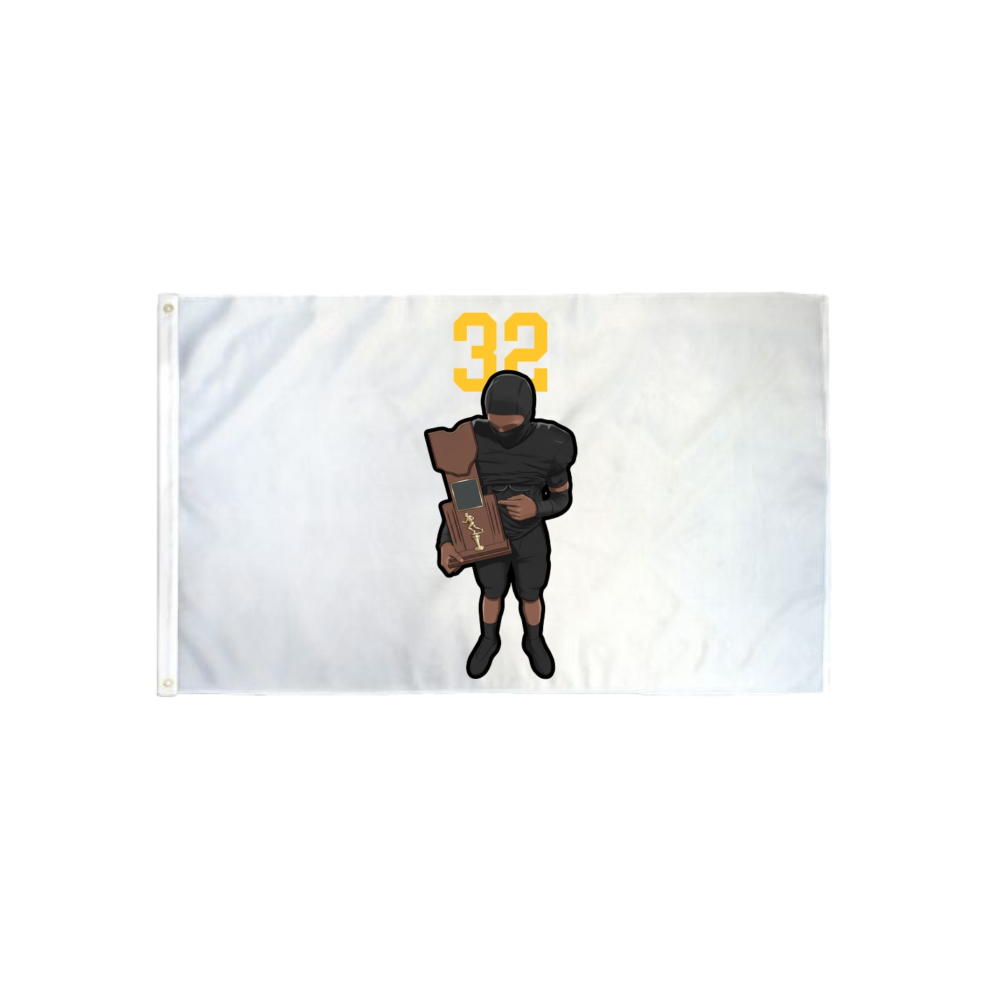 3x5 Flag — Number Top in Classic