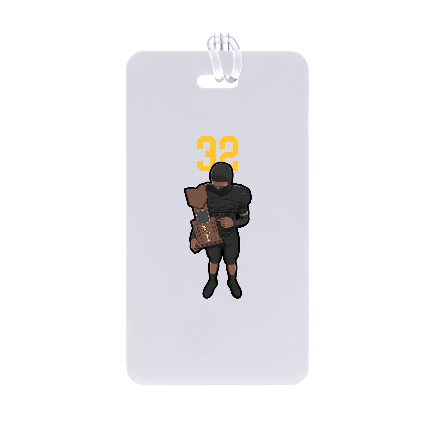 Bag Tag — Number Top in Classic