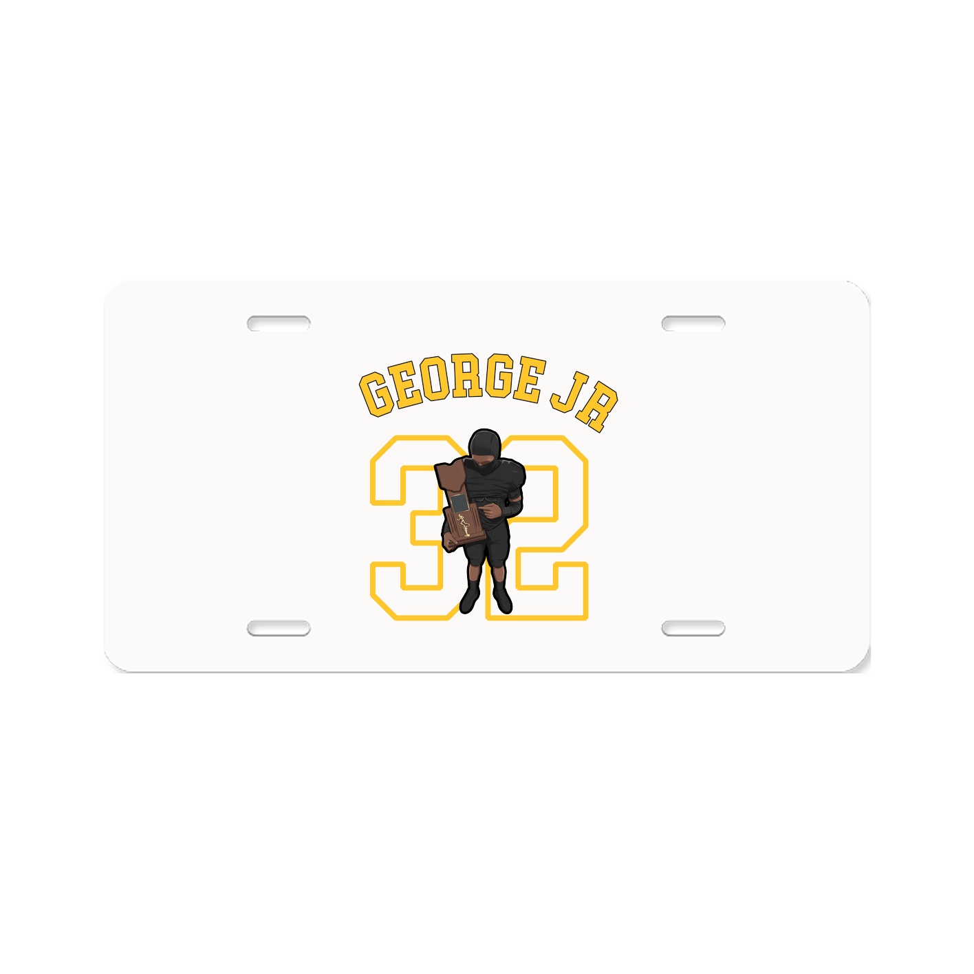 License Plate — Shirsey Arch in Classic