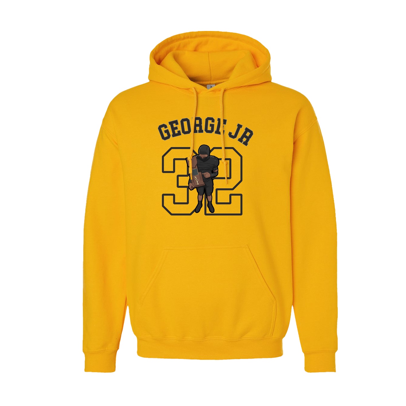 Youth Hoodie — Shirsey Arch in Gold