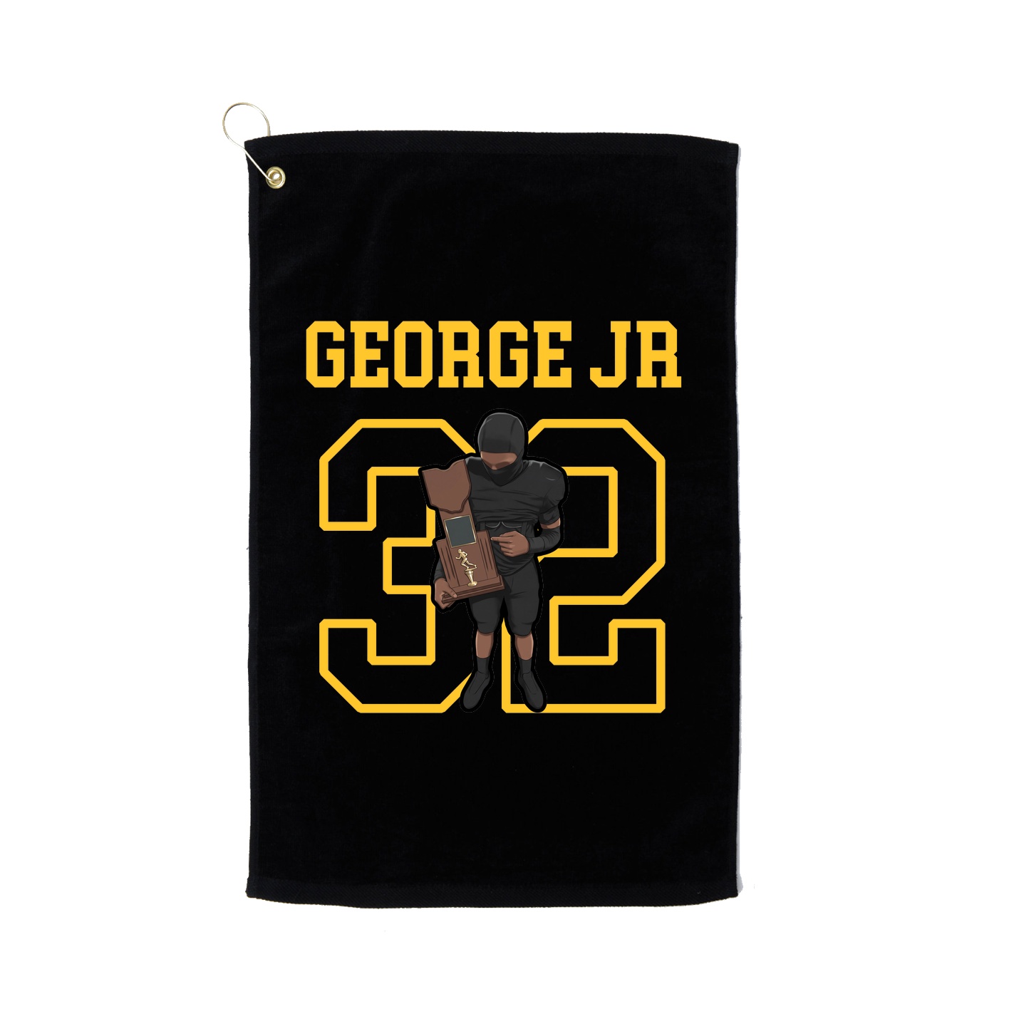 Golf Towel — Shirsey in Black